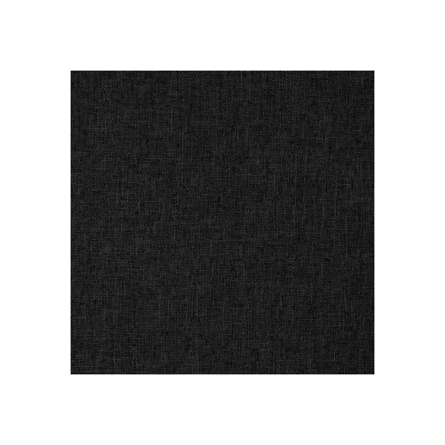 vidaXL Folding Floor Chair Black Fabric