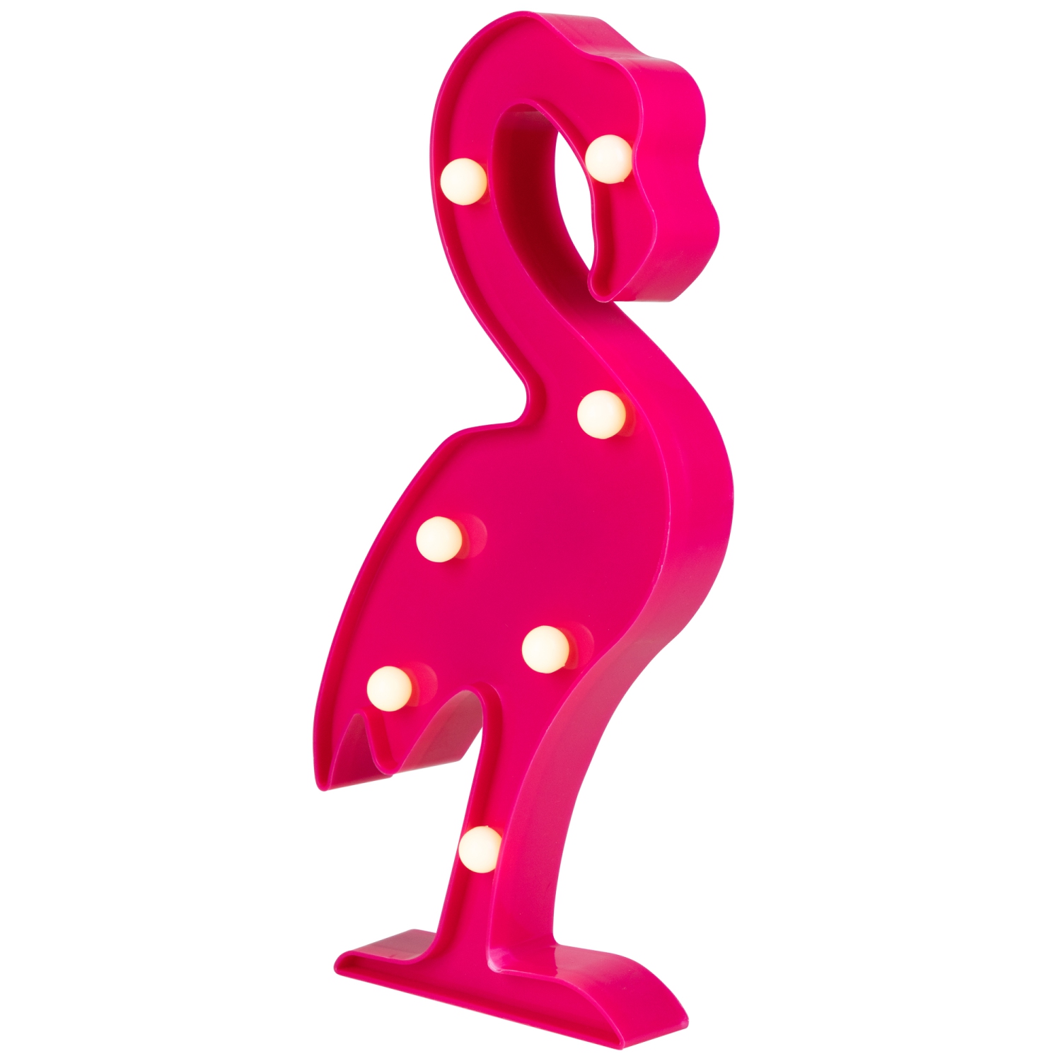 11.75" Pink Flamingo LED Marquee Wall Sign