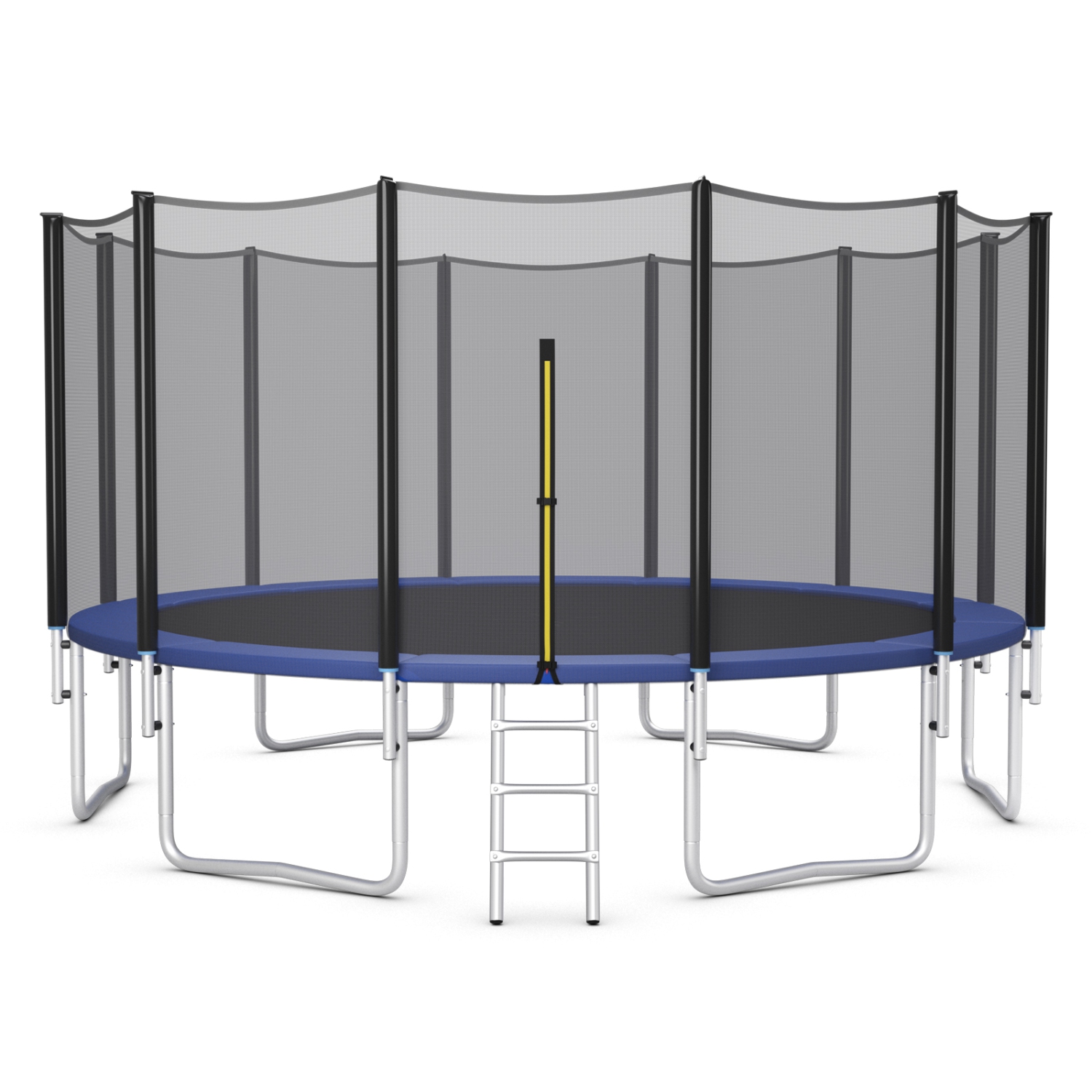 Trampoline 8 pi 10 pi 12 pi 14 pi 15 pi avec filet de sécurité et tapis Jumping Pad de TopBuy