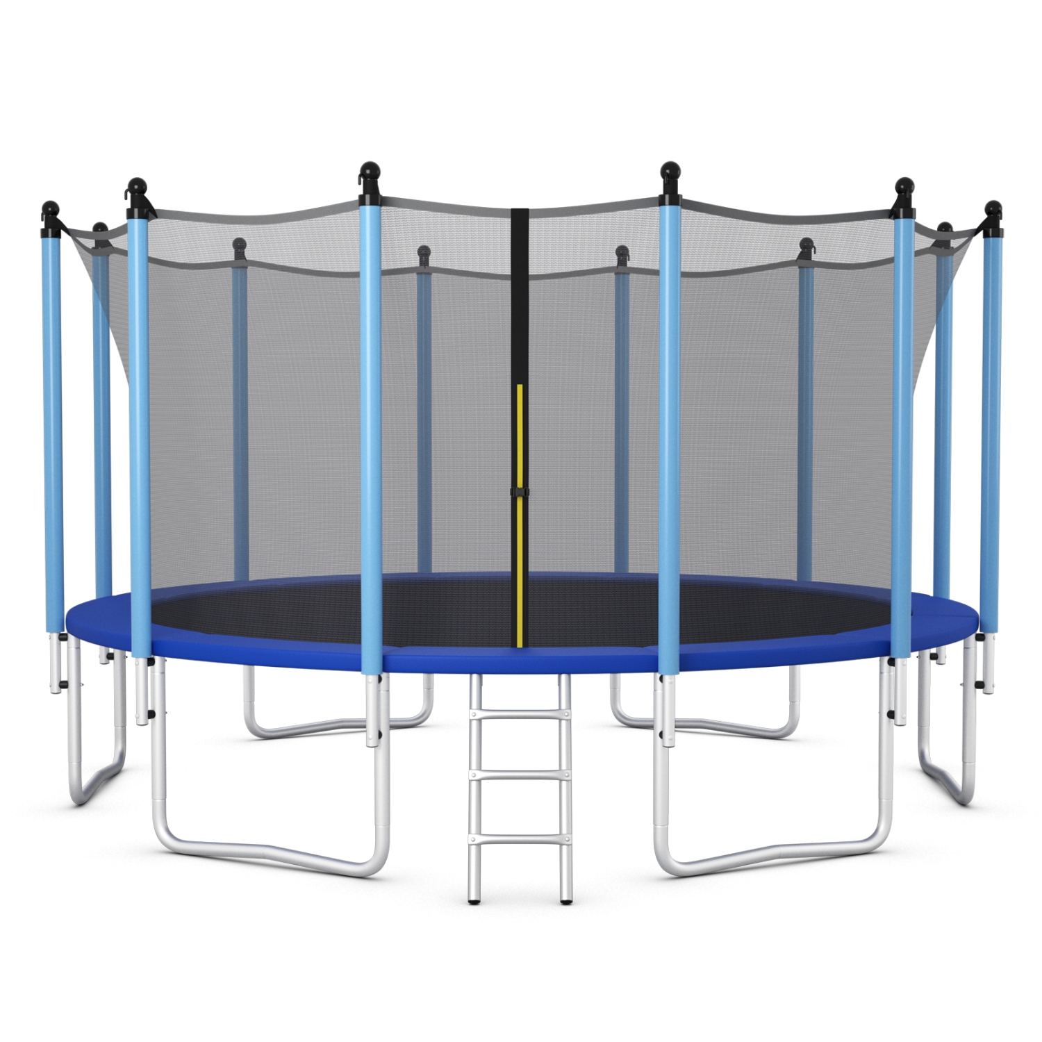 Topbuy – trampoline 16FT pour enfants trampolines récréatives avec filet de sécurité interne