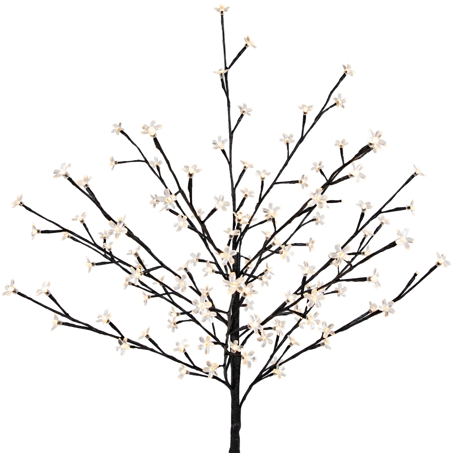 4' LED Lighted Cherry Blossom Flower Tree - Warm White Lights