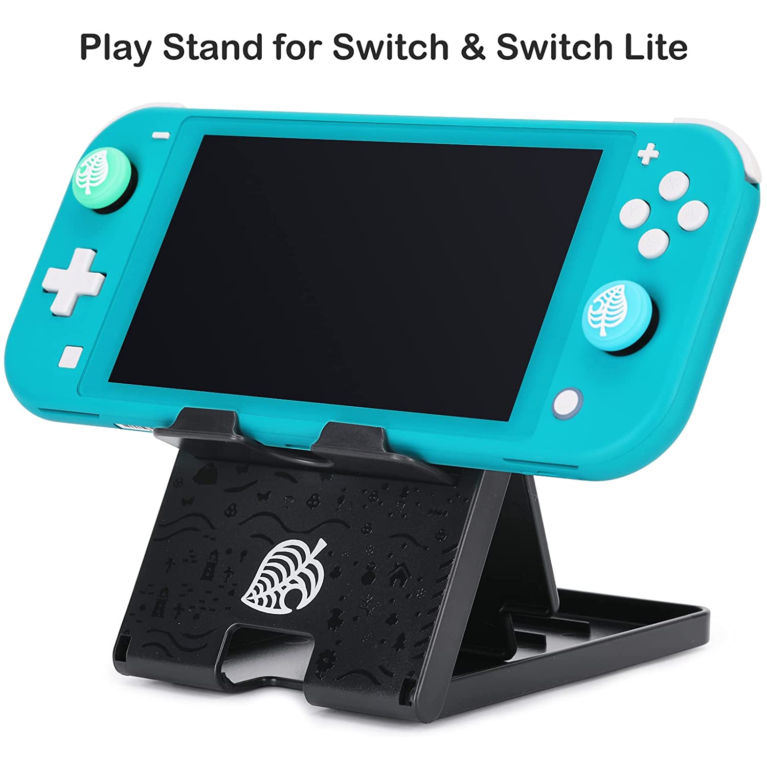 Switch Stand for Nintendo, for Animal Crossing Switch Holder, Adjustable Switch Lite Compact Portable Foldable
