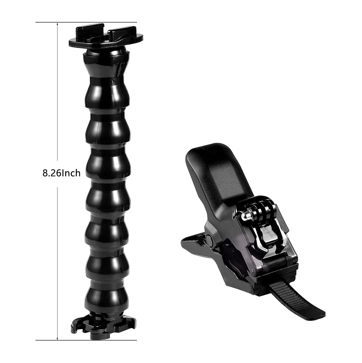 Jaws Flex Clamp Mount Gooseneck Mount for GoPro Hero 6 Hero 5 Hero 4 Session Hero 3+ Hero 3 Arlo Arlo pro Arlo