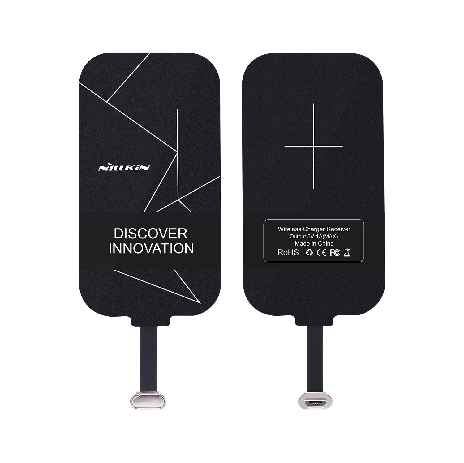 Wireless Charger Receiver, Magic Tag Qi Wireless Charger Charging Receiver Patch Module Chip for Samsung Galaxy