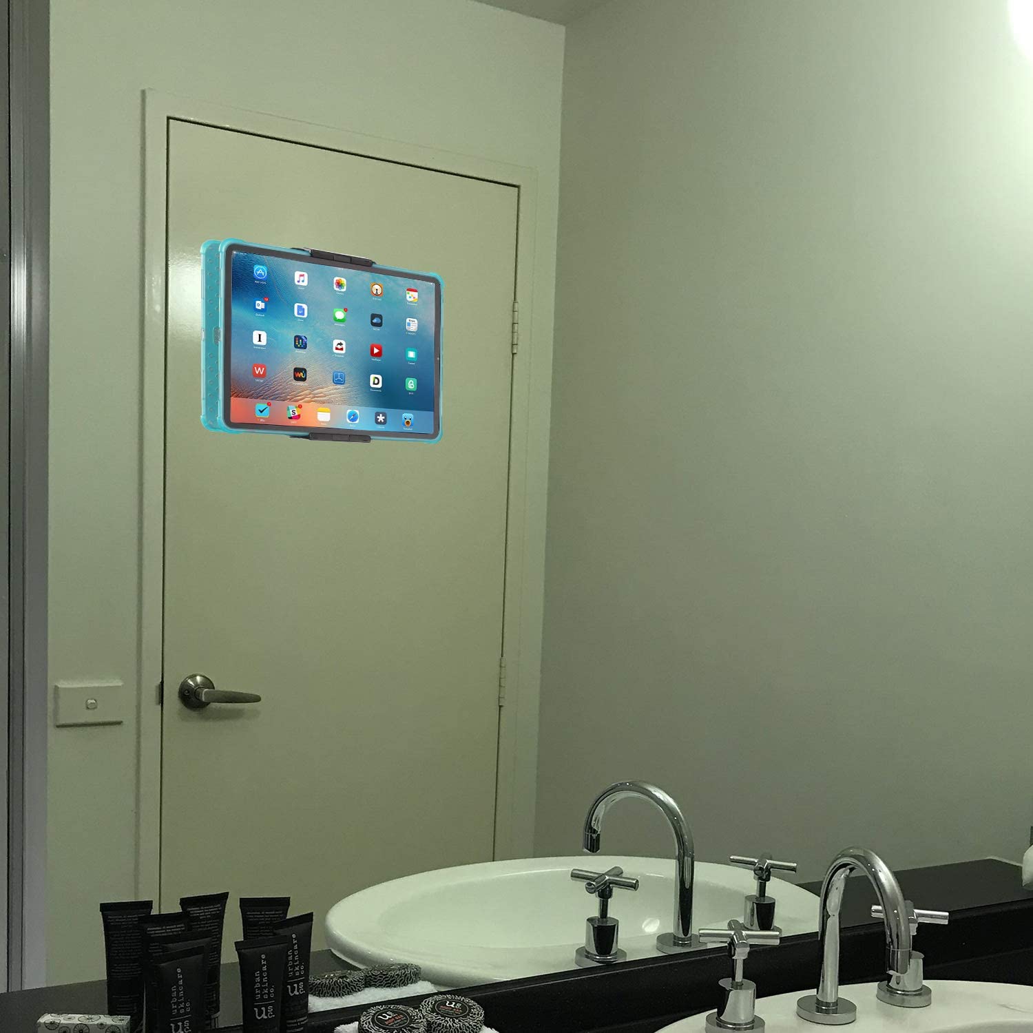 Tablet Wall Mount, Kitchen Wall Mount for Tablets and Smartphones, Fits on Kitchen, Bathroom, Bedroom, Readingroom