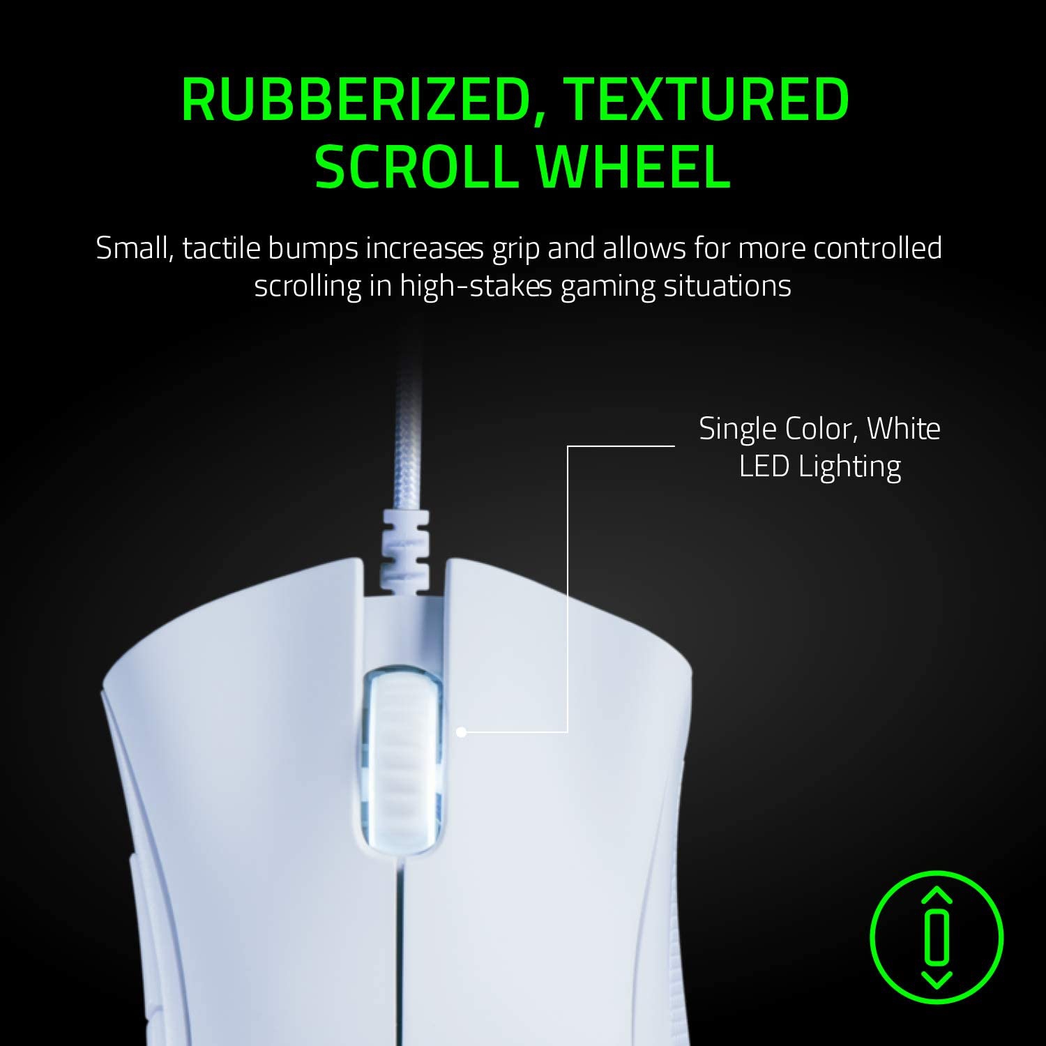 DeathAdder Essential Gaming Mouse: 6400 DPI Sensor - 5 Programmable Buttons - Mechanical Switches -