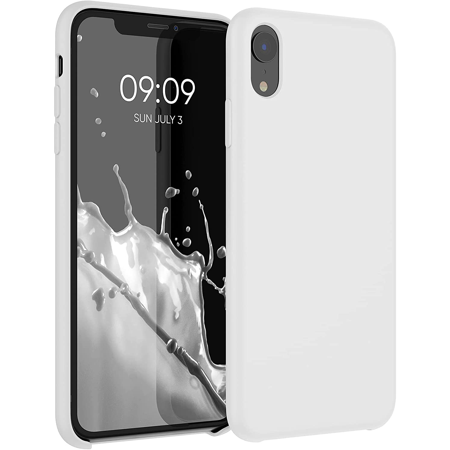 TPU Silicone Case Compatible with Apple iPhone XR - Case Slim Phone Cover with Soft Finish - Cream