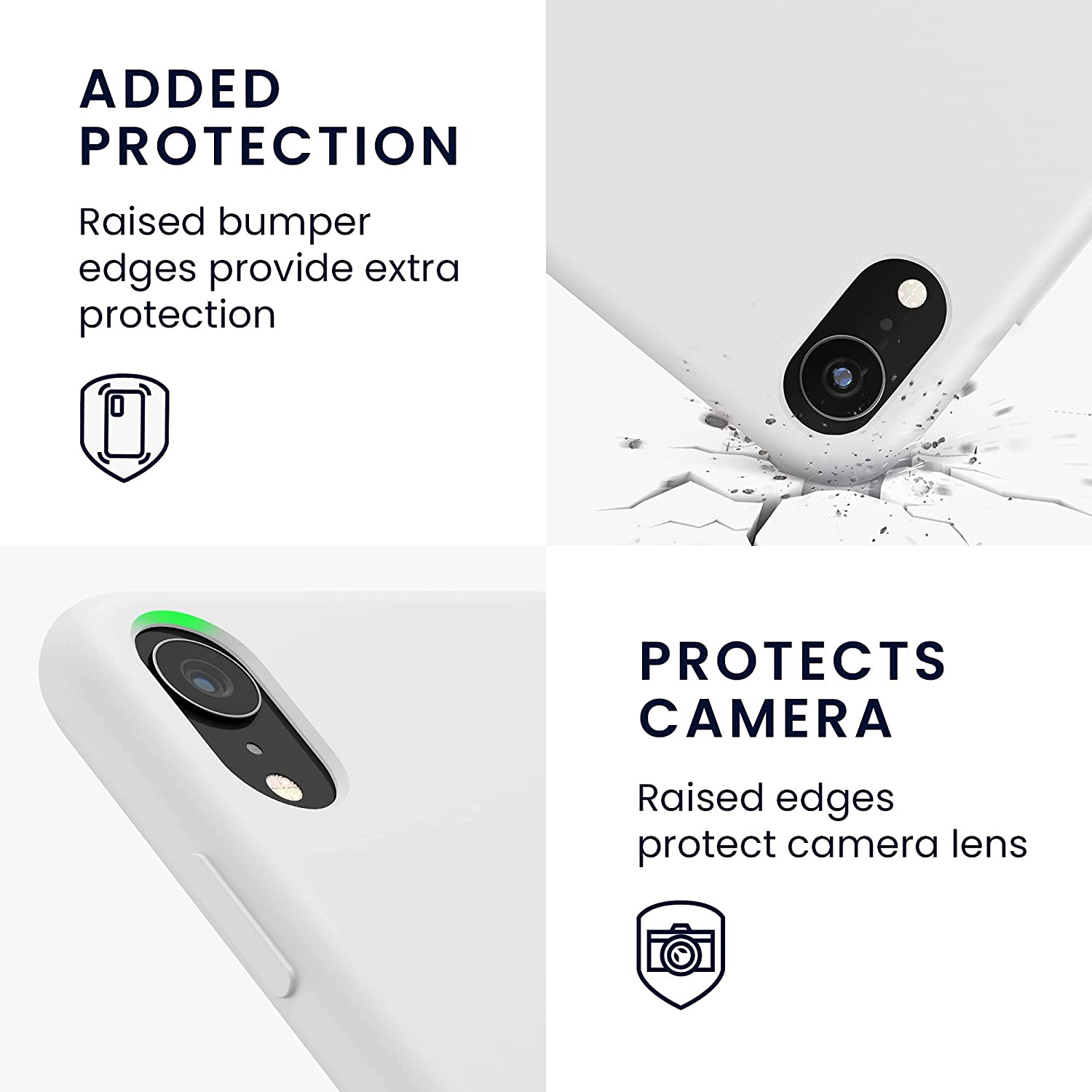 TPU Silicone Case Compatible with Apple iPhone XR - Case Slim Phone Cover with Soft Finish - Cream