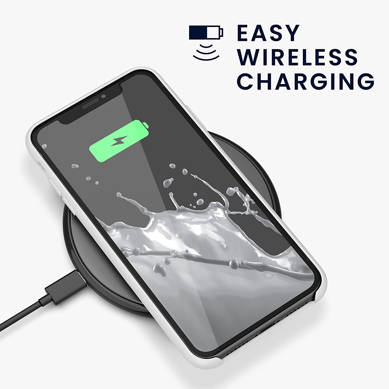 TPU Silicone Case Compatible with Apple iPhone XR - Case Slim Phone Cover with Soft Finish - Cream