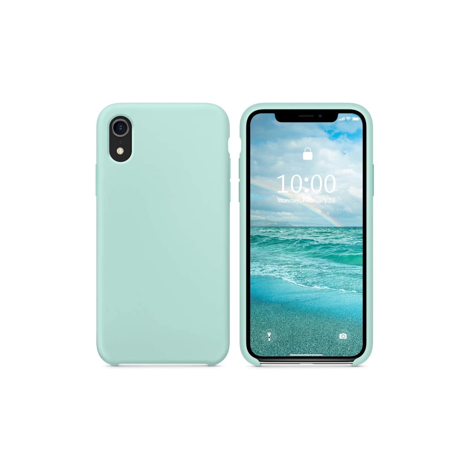 iPhone XR Silicone Case,Liquid Silicone Gel Rubber Anti-Scratch 6.1 inch Phone Case for iPhone XR