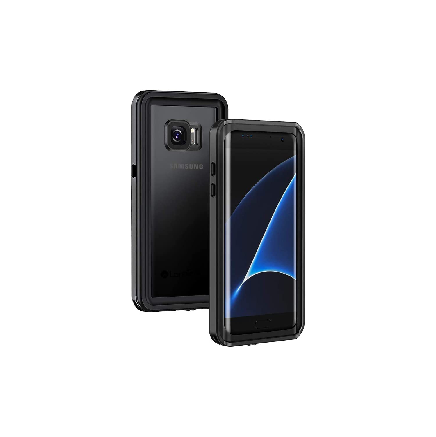 Galaxy S7 Edge Case, IP68 Waterproof Dustproof Shockproof Full Body Sealed Underwater Protective Cover