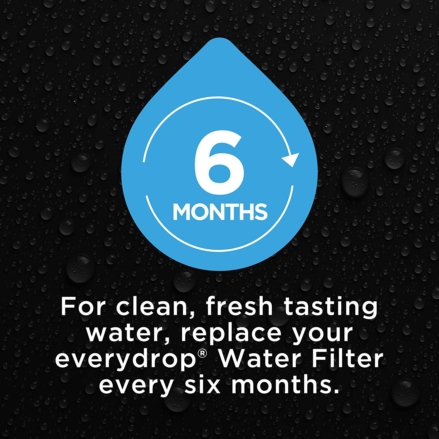 Value by Whirlpool Ice and Water Refrigerator Filter 4, EVFILTER4, Single-Pack