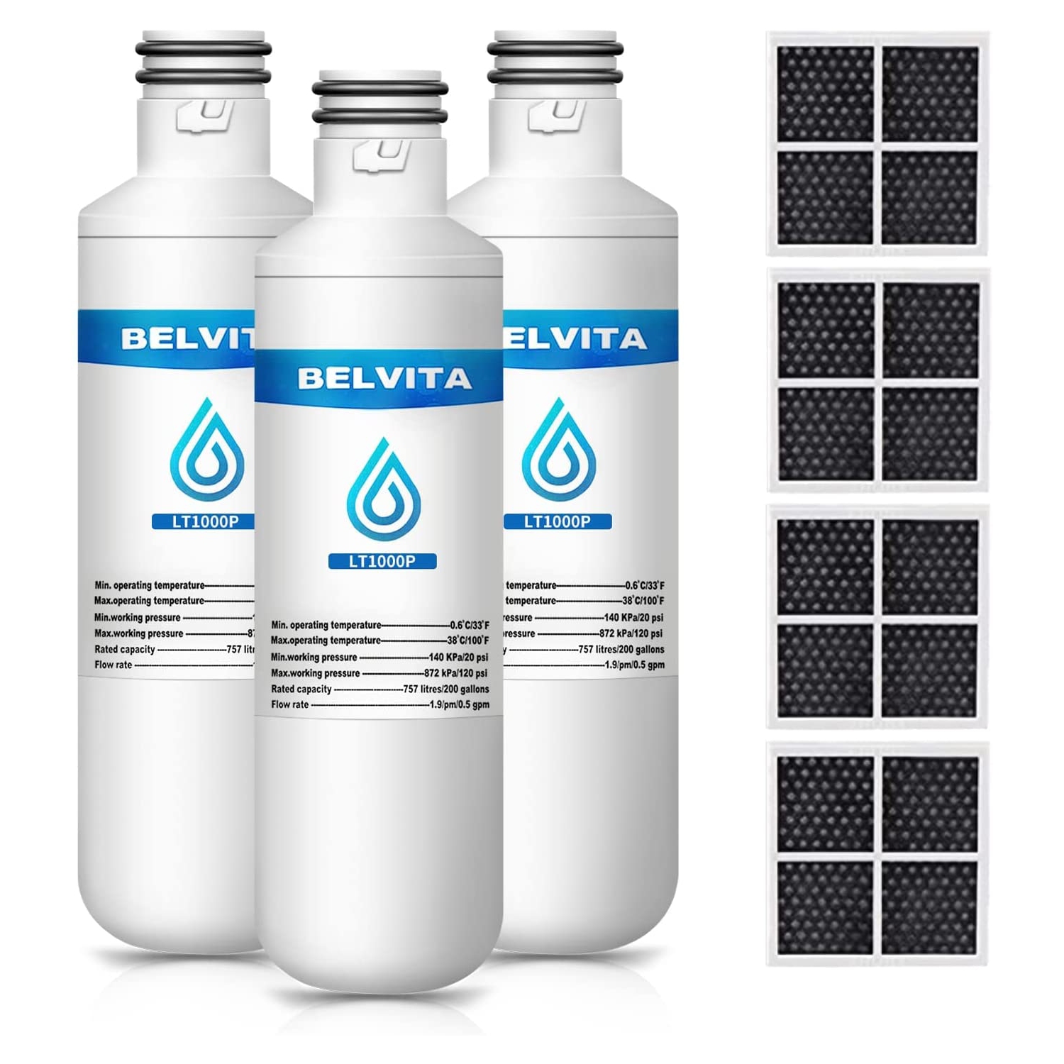 ADQ747935 Water Filter Replacement,Compatible with LT1000P,LFXS26973S,LMXS28626S,LMXS30796S,LMXC23796S,