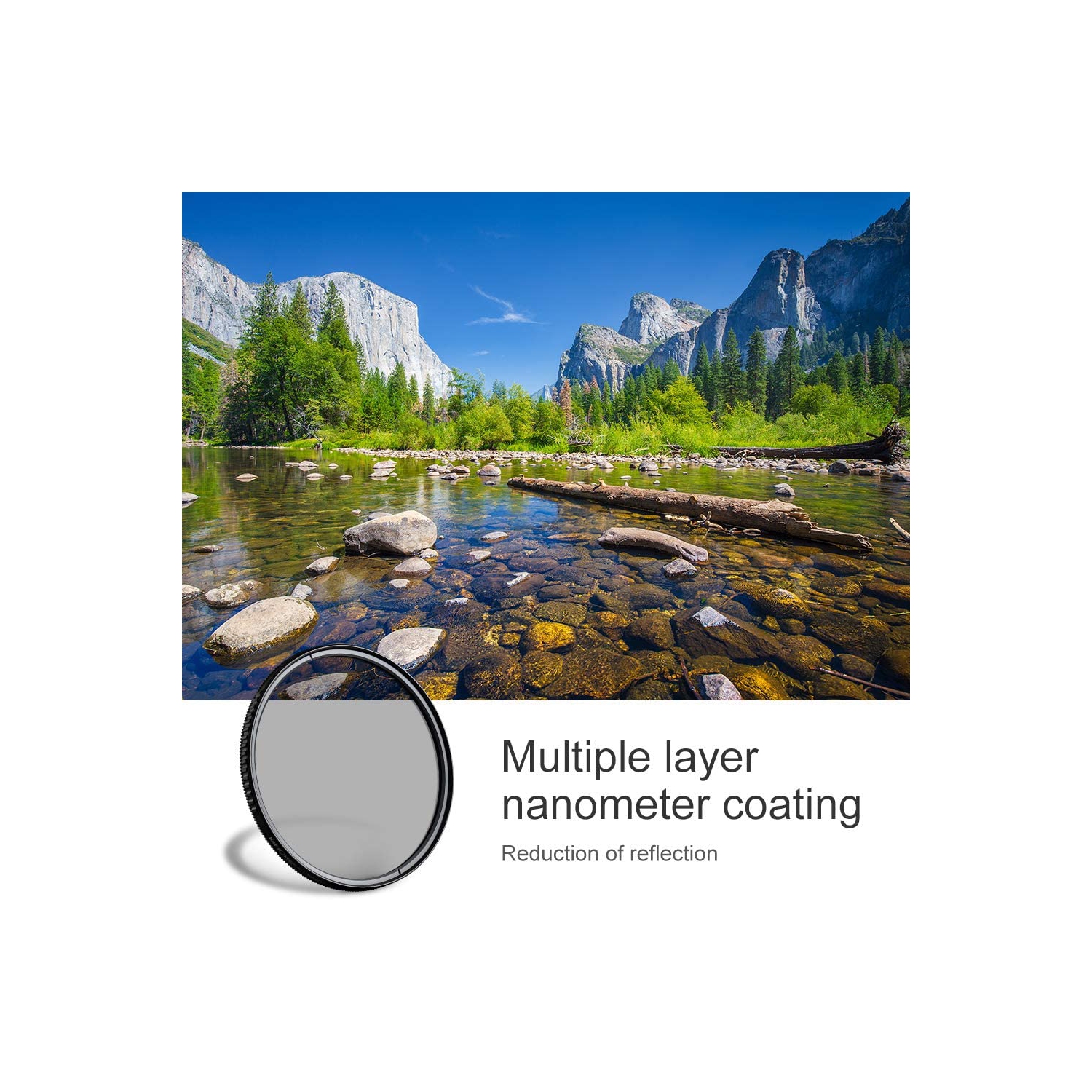 FILTRE polarisant circulaire multicouche ultramince DE 67 MM CPL au Japon Optics