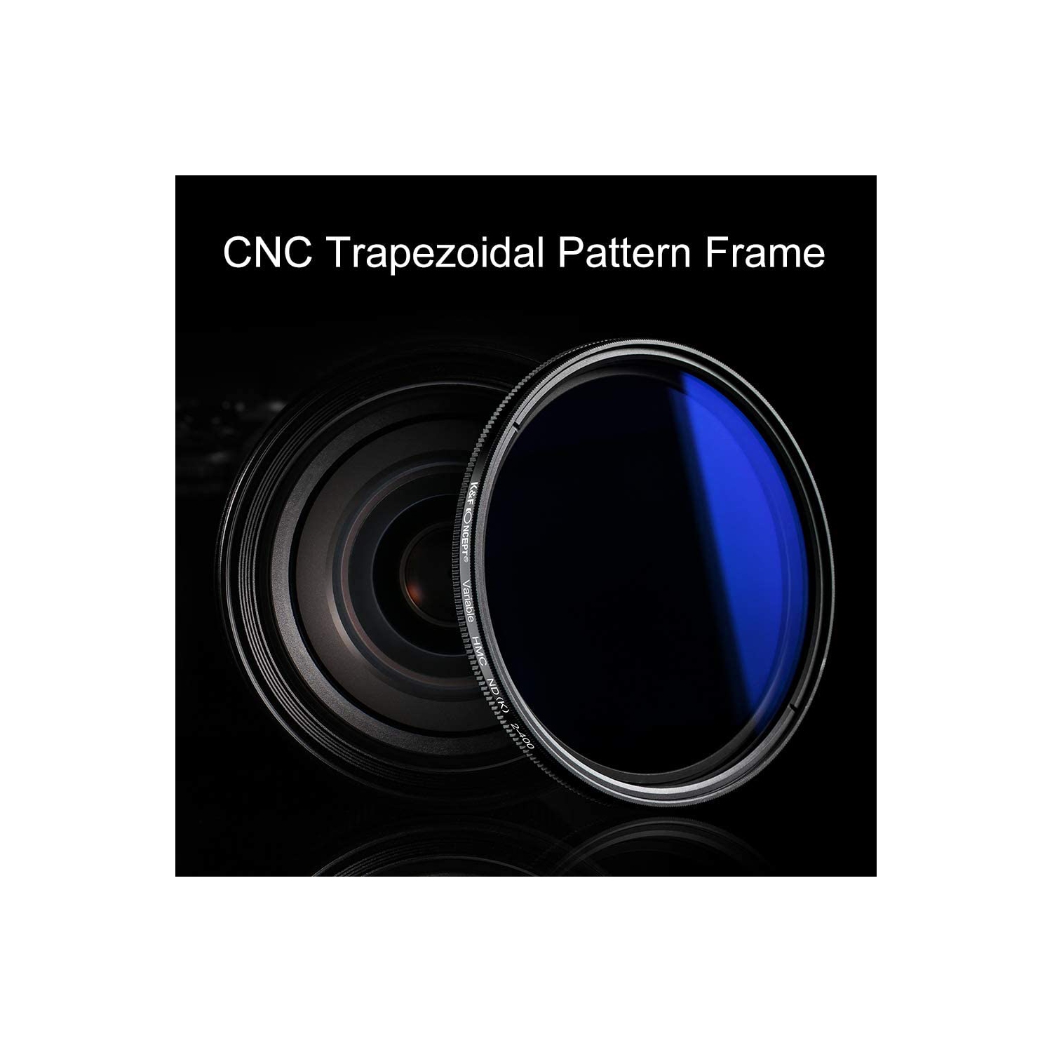 67mm ND Filter Slim Variable ND2-ND400 Filter Adjustable Fader Density Slim Waterproof