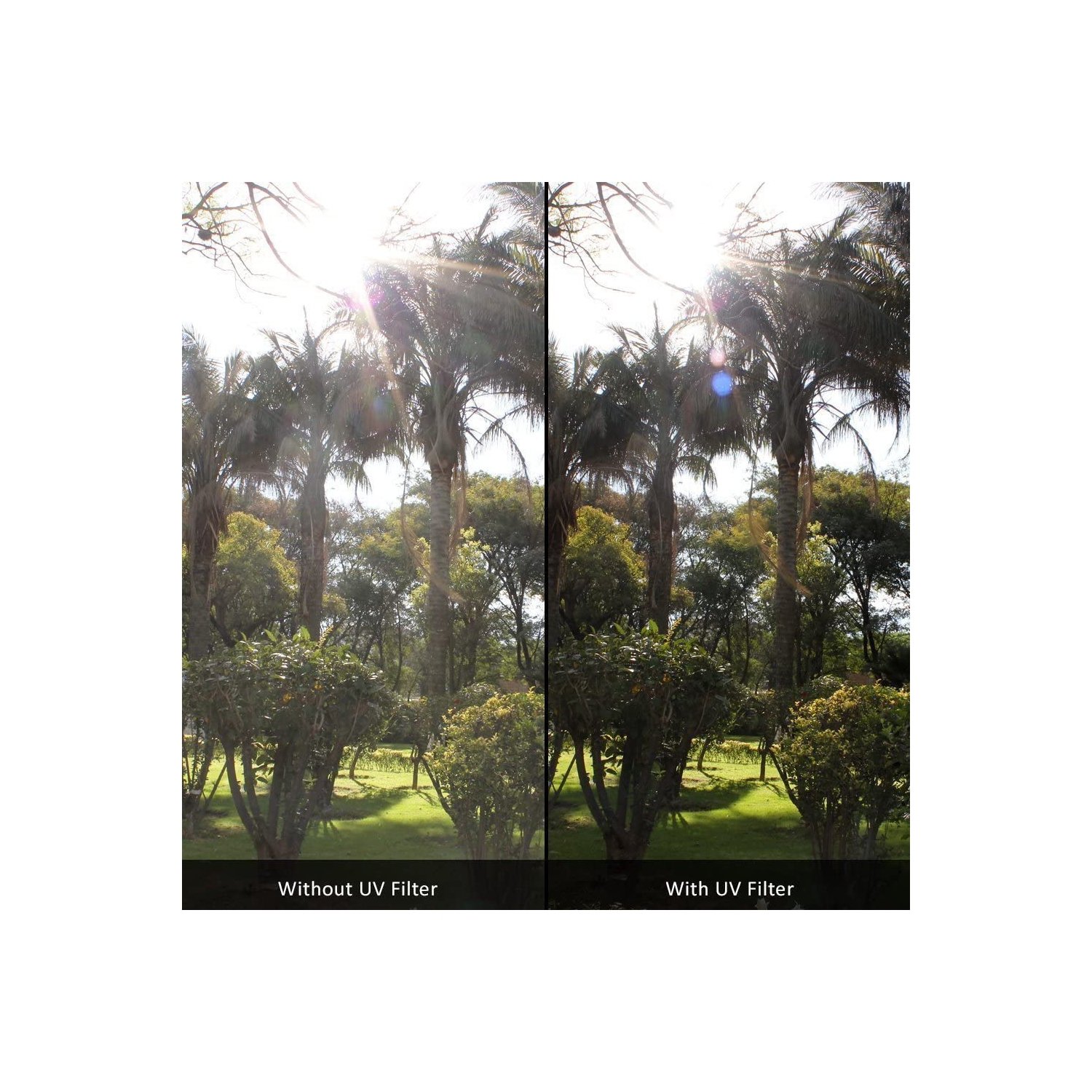 Ensemble de 3 filtres multicouches 58 mm pour appareils photo numériques sans miroir X-T2, X-T3, X-T10 et X-T20 de Fujifilm