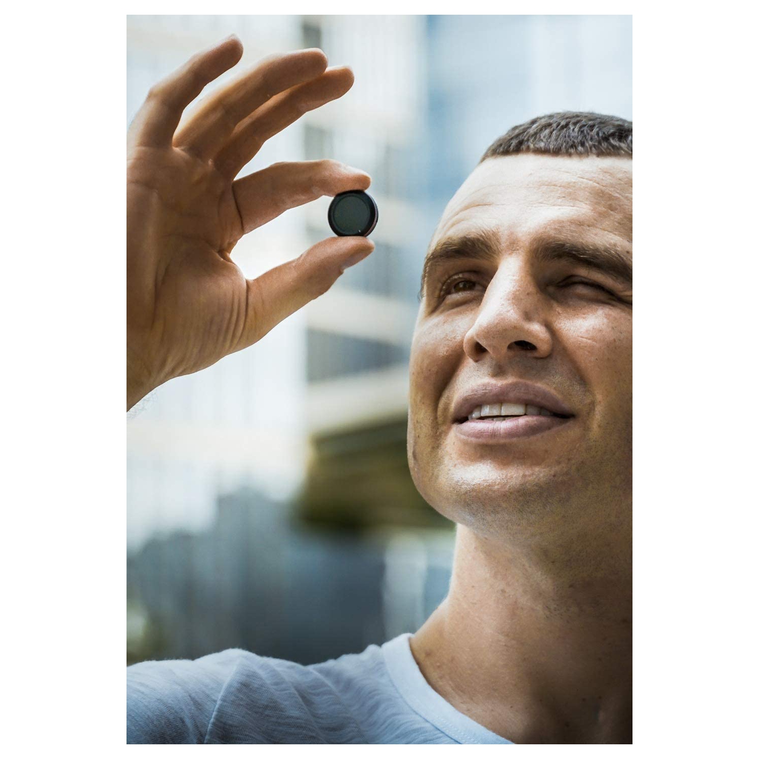 Filtre d’objectif hybride ND16/PL pour appareil photo compatible avec le drone Mavic 2 Zoom de DJI