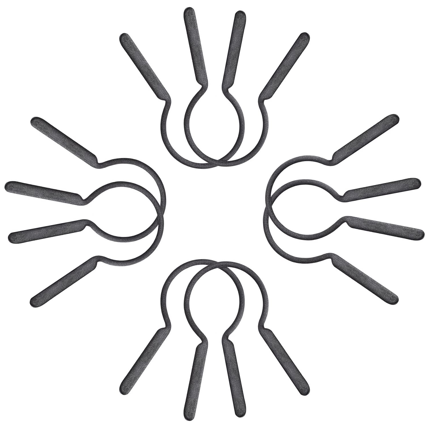 Paquet de 4 clés pour filtres d’objectif d’appareil photo, outil de retrait de métal enduit de caoutchouc, ajustement 48-55,58-62,67-72,77-82 mm