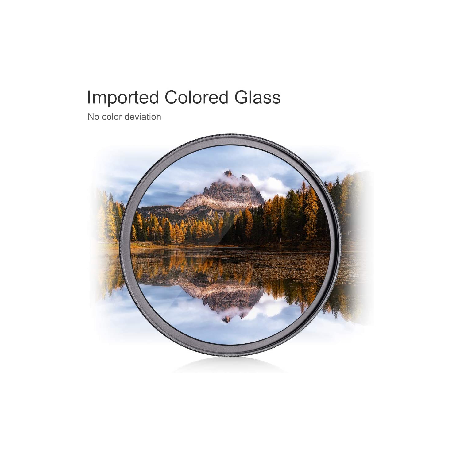 Ensemble de filtres DE 58 MM CPL+ND8+ND64 Filtre à densité polarisante circulaire mince MRC à 18 couches pour objectifs d’appareil photo