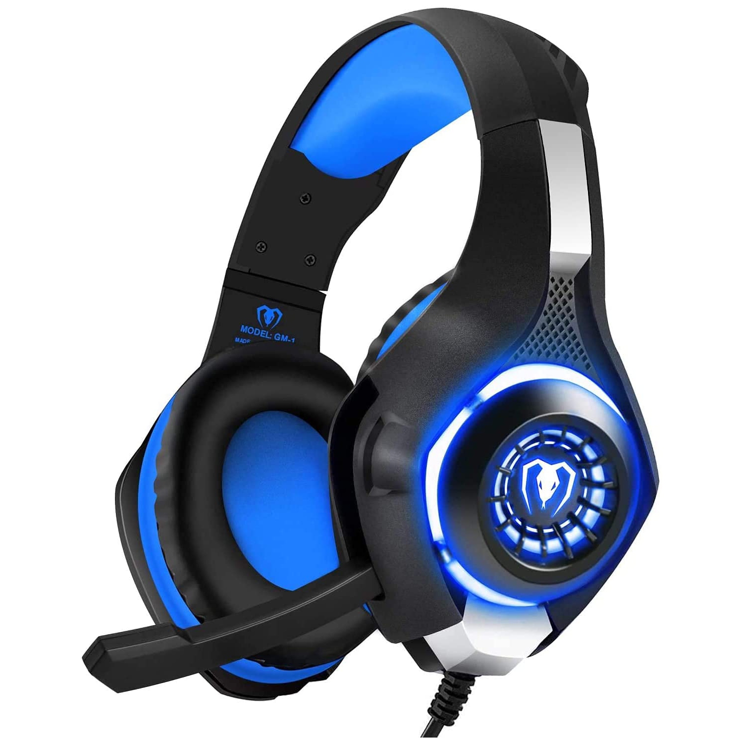 3.5mm Professional PS4 Gaming Headset Headphone with Mic and LED Lights for Playstation 4, Xbox one, Laptop,