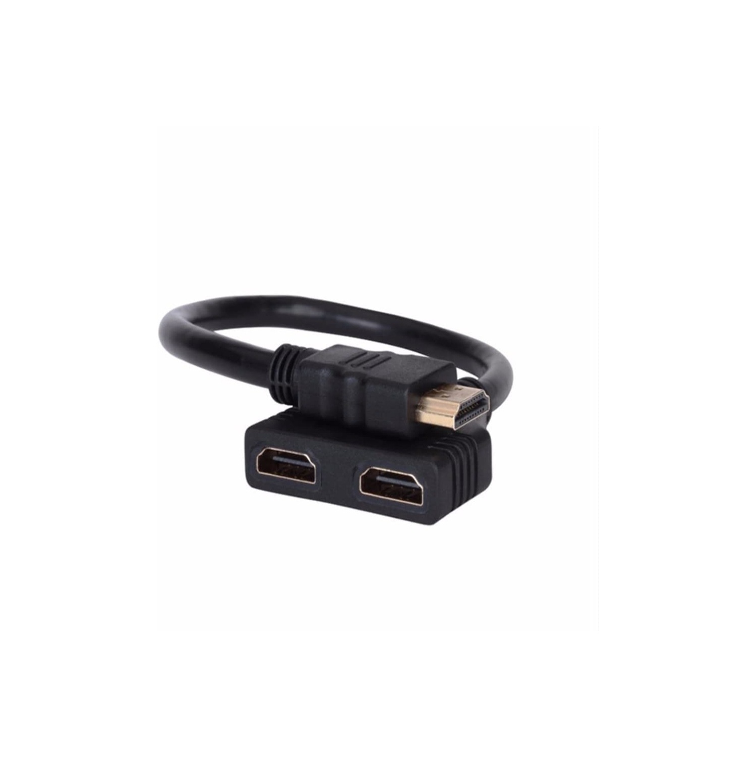 HDMI Cable - HDMI Splitter 1 in 2 Out/HDMI Splitter Adapter Cable HDMI Male to Dual HDMI Female 1 to 2 Way,