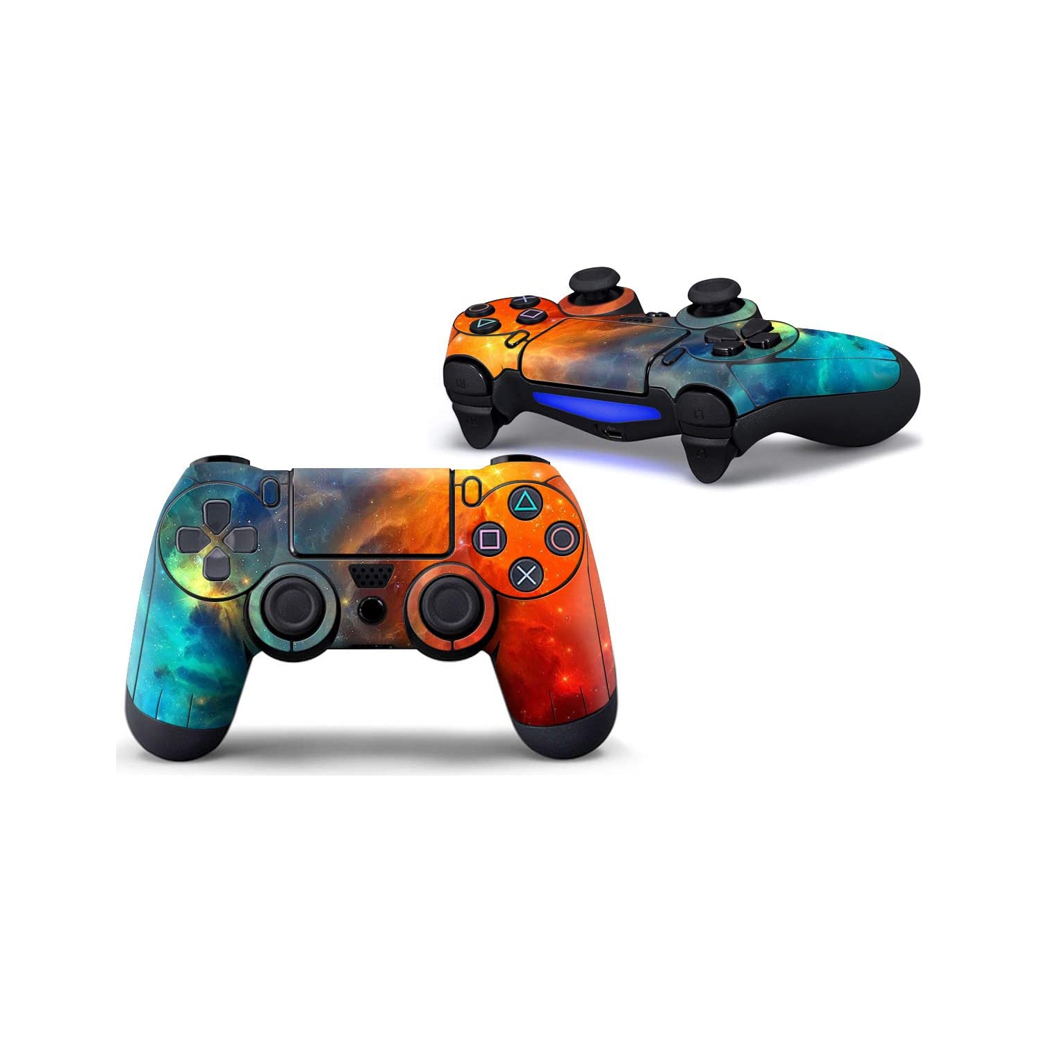 PS4 Controller Skin Cosmic Nebular Sticker Vinly Decal Cover for Sony Playstation 4 DualShock Wireless