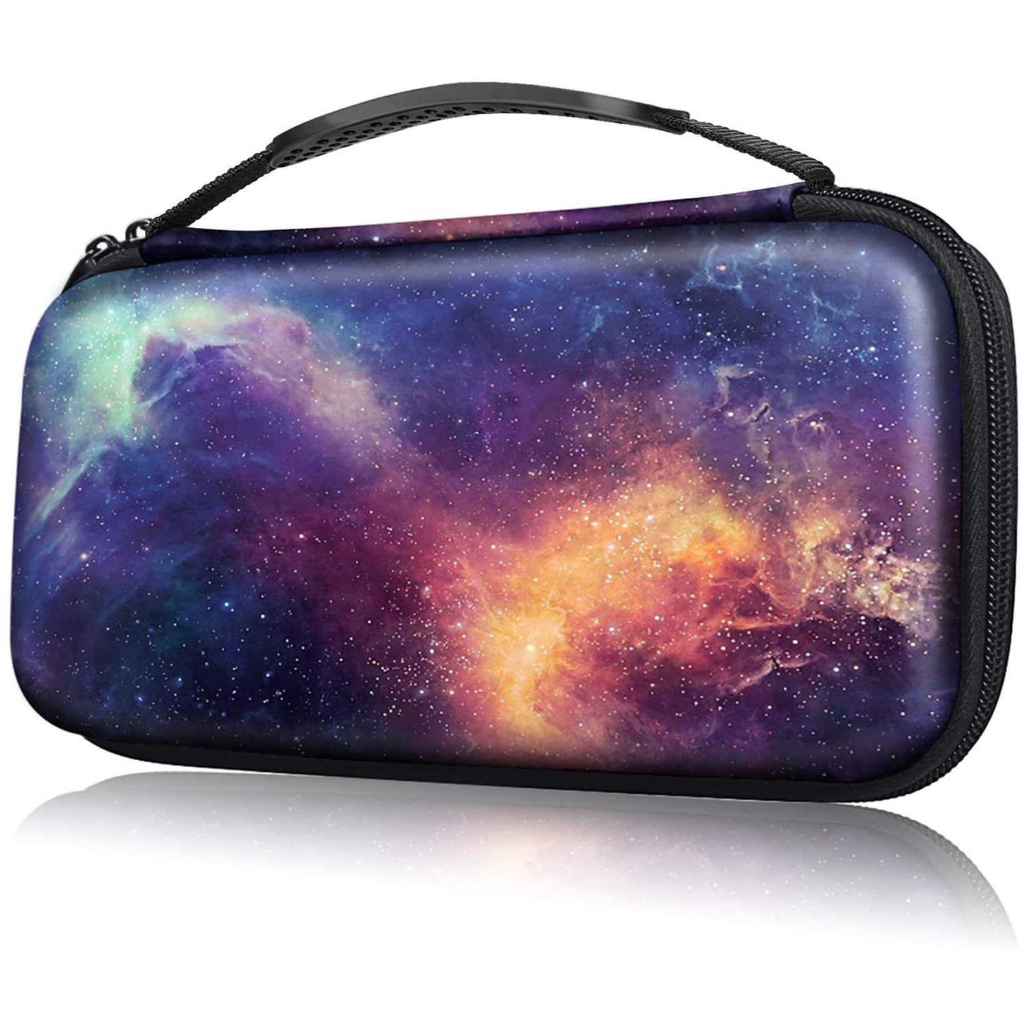 Carry Case for Nintendo Switch - Portable Traveler Protective Cover Storage Carrying Bag Pouch with 10 Game Card