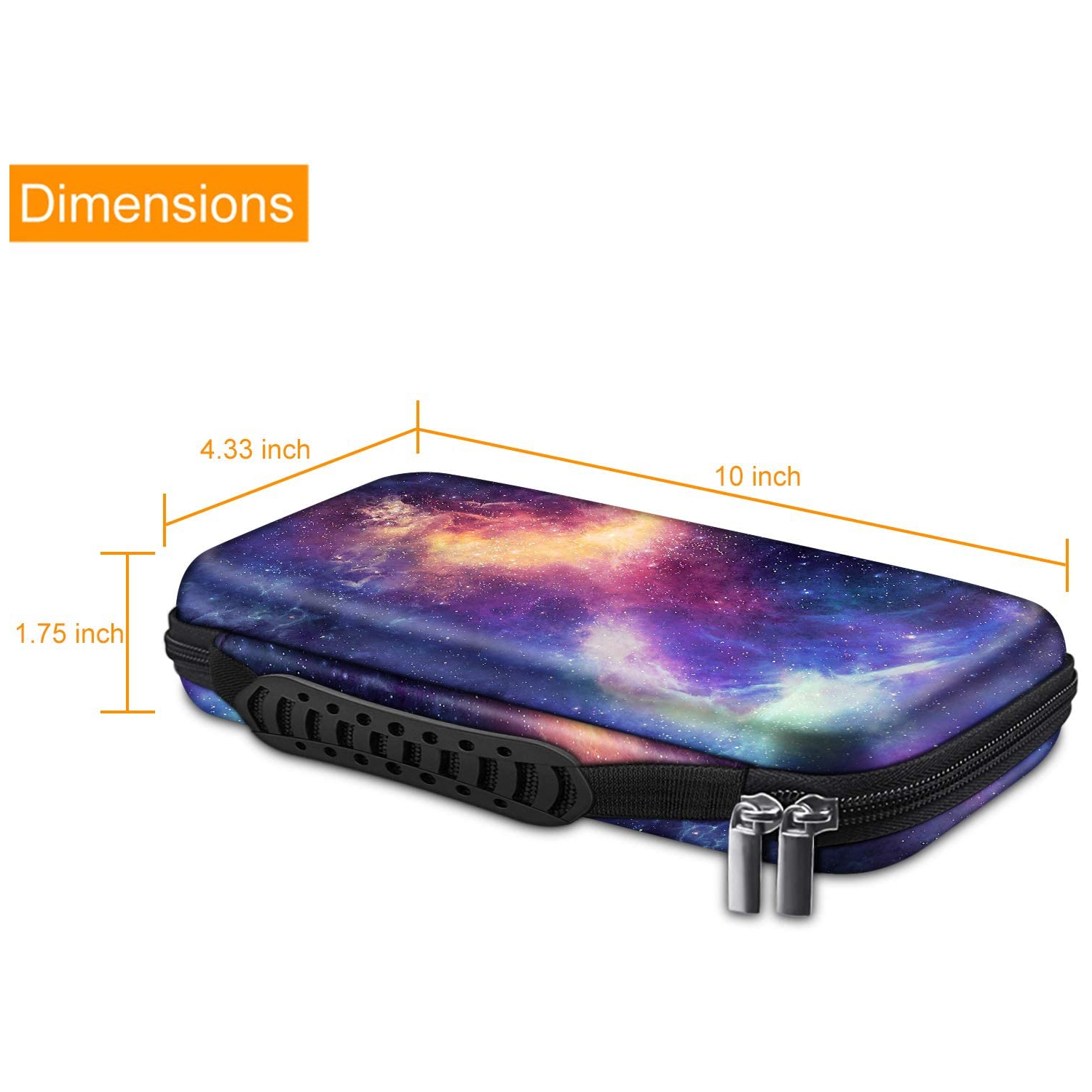 Carry Case for Nintendo Switch - Portable Traveler Protective Cover Storage Carrying Bag Pouch with 10 Game Card