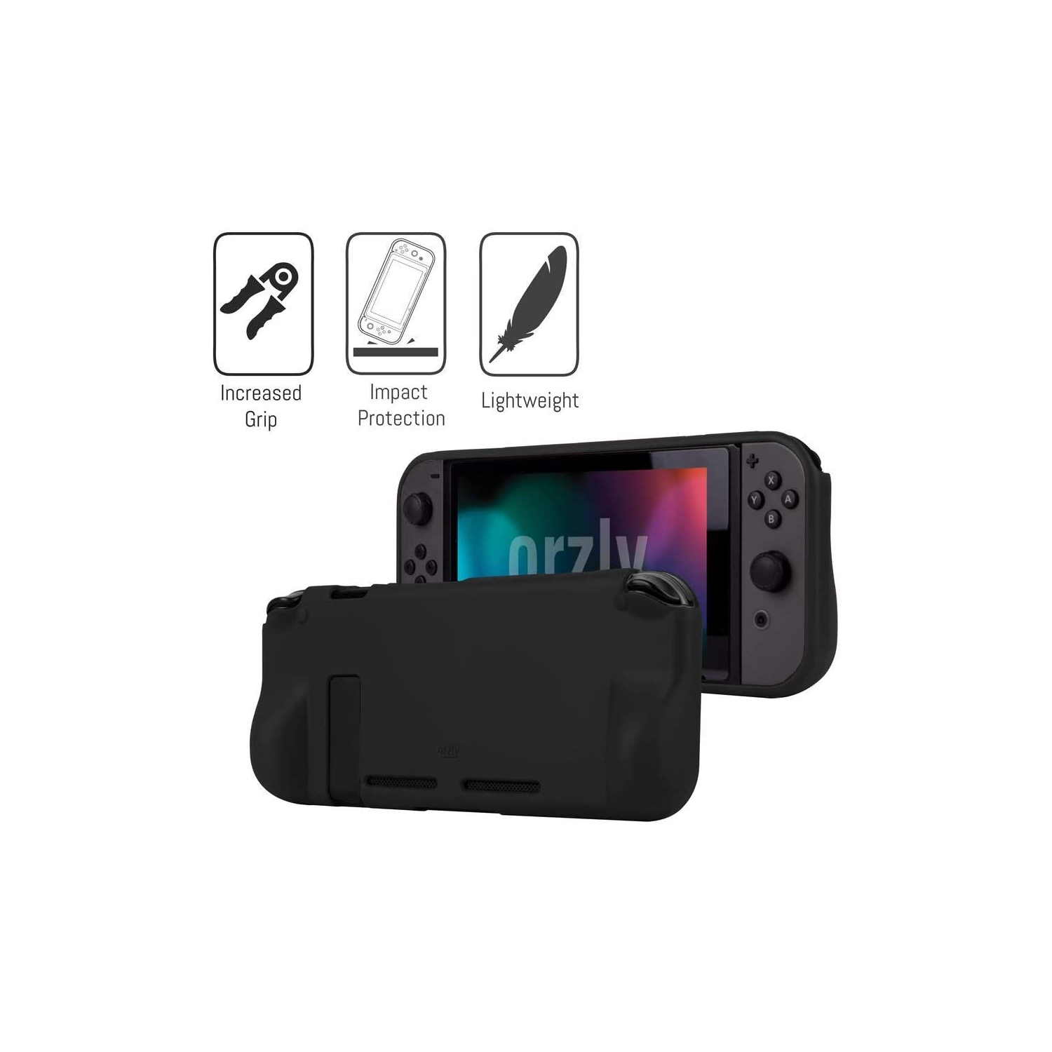 Switch Accessories, Essentials Pack for Nintendo Switch (Bundle Includes: Glass Screen Protectors, USB Charging