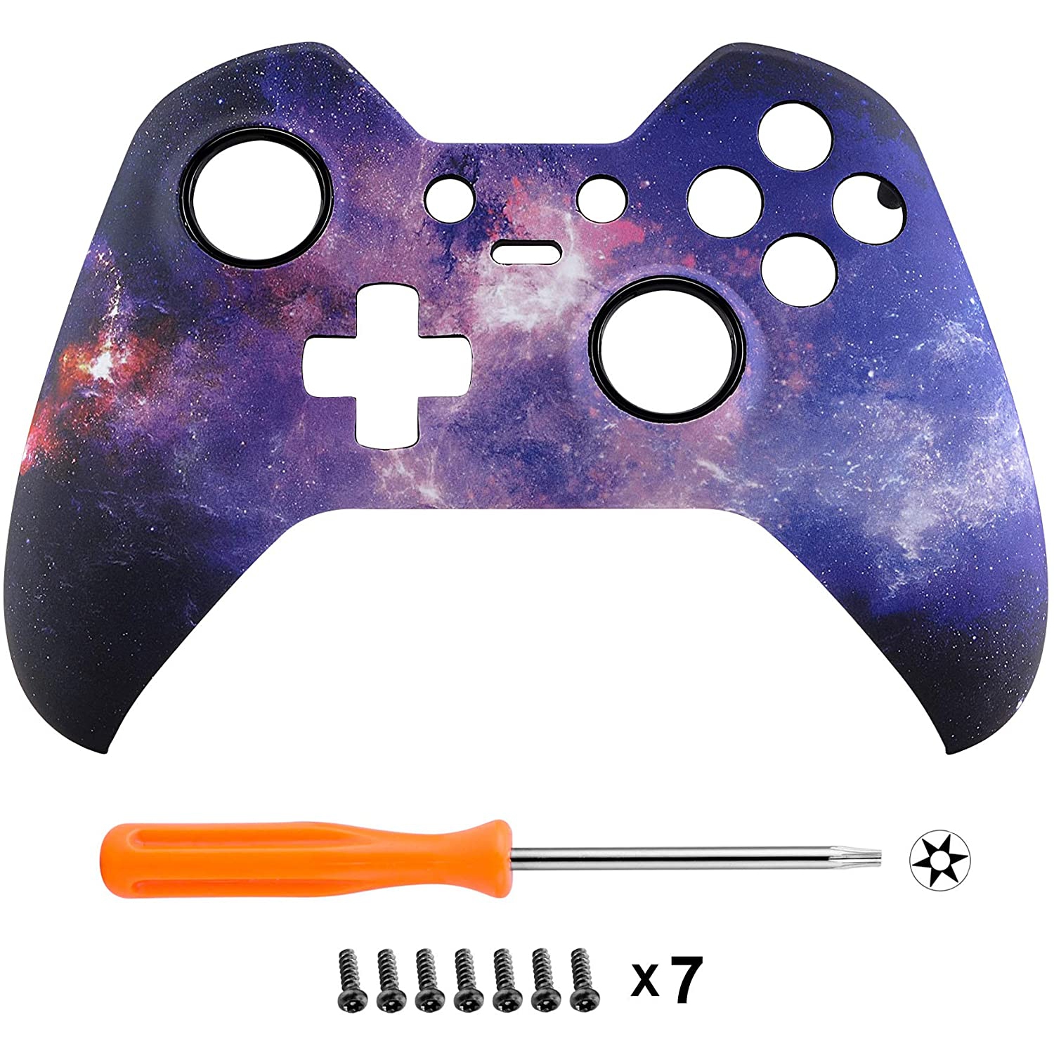 Étui souple à façade à motifs Galaxy de Nebula, prise confortable