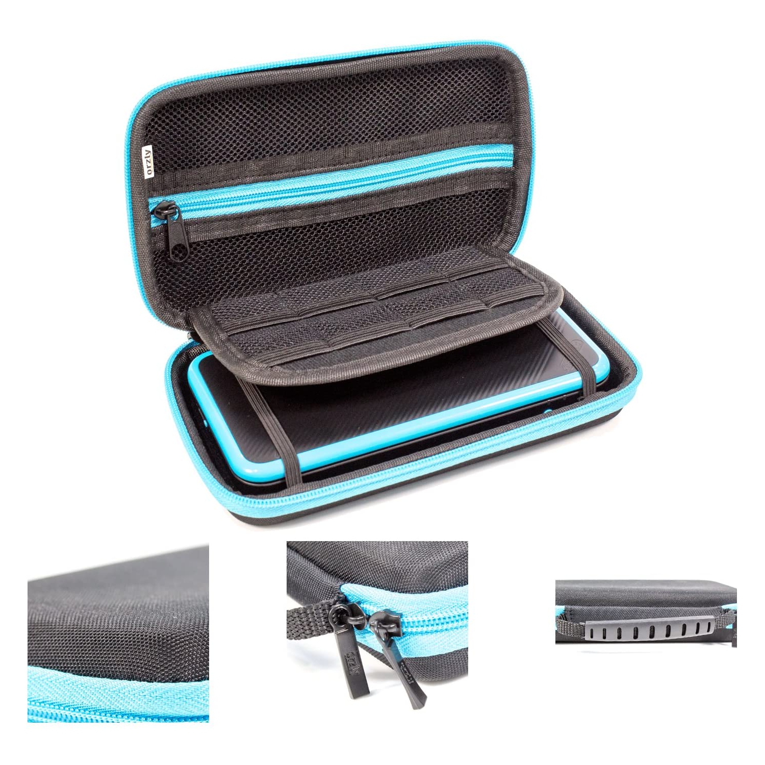 Étui de transport pour New Nintendo 2DS XL et étui rigide portatif pour New Nintendo 2DS XL