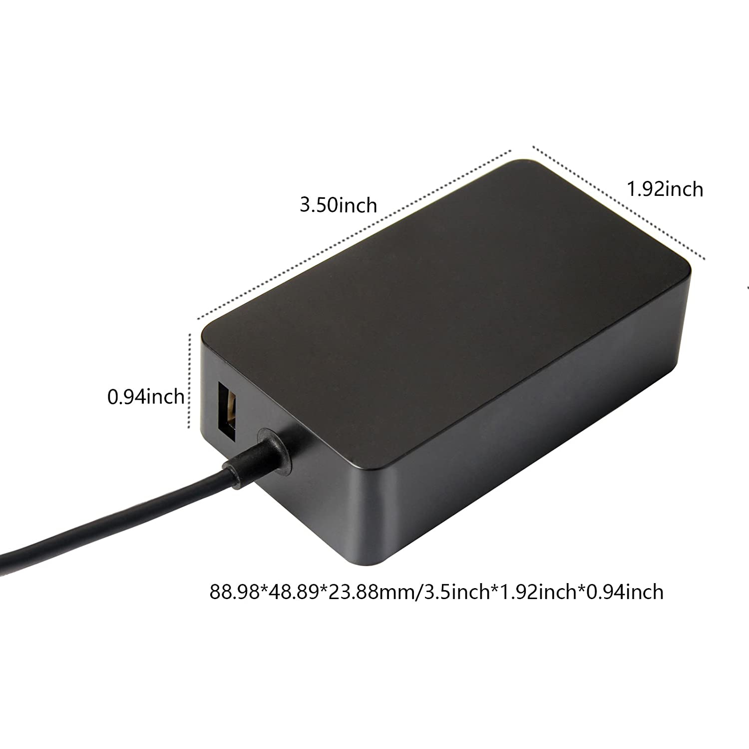 Surface Pro 5/4/3 Charger 36W 12V 2.58A Power Supply Adapter for Microsoft Windows New Surface Pro 5 Pro 4 Pro 3 i5 i7