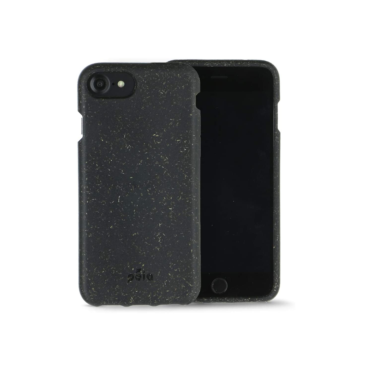 iPhone 6 / 6s / 7/8 /New SE Case: Eco-Friendly - 100% Bio - Designed in Canada (6/6s/7/8 Black)