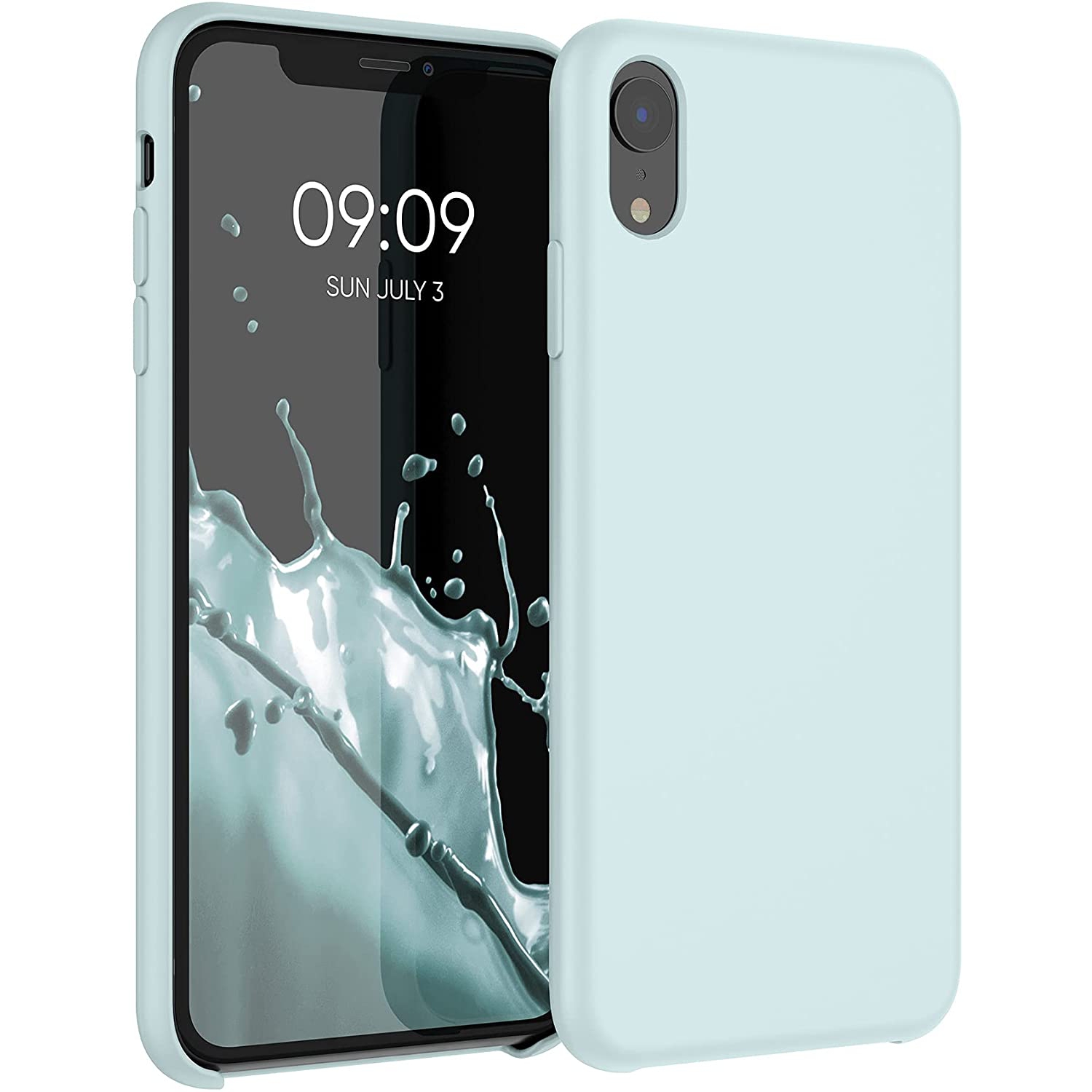 TPU Silicone Case Compatible with Apple iPhone XR - Case Slim Phone Cover with Soft Finish - Mint Matte