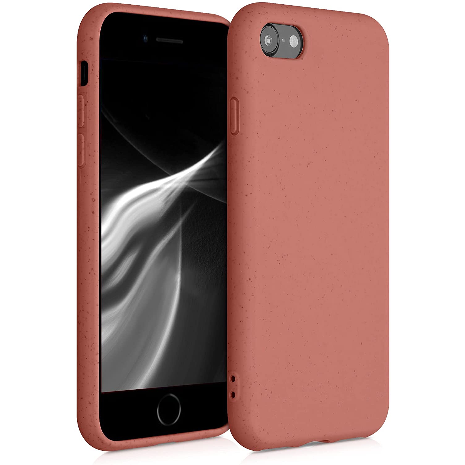 Wheat Straw Case Compatible with Apple iPhone 7/8 / SE (2020) - Case Matte Phone Cover Made of TPU and Wheat