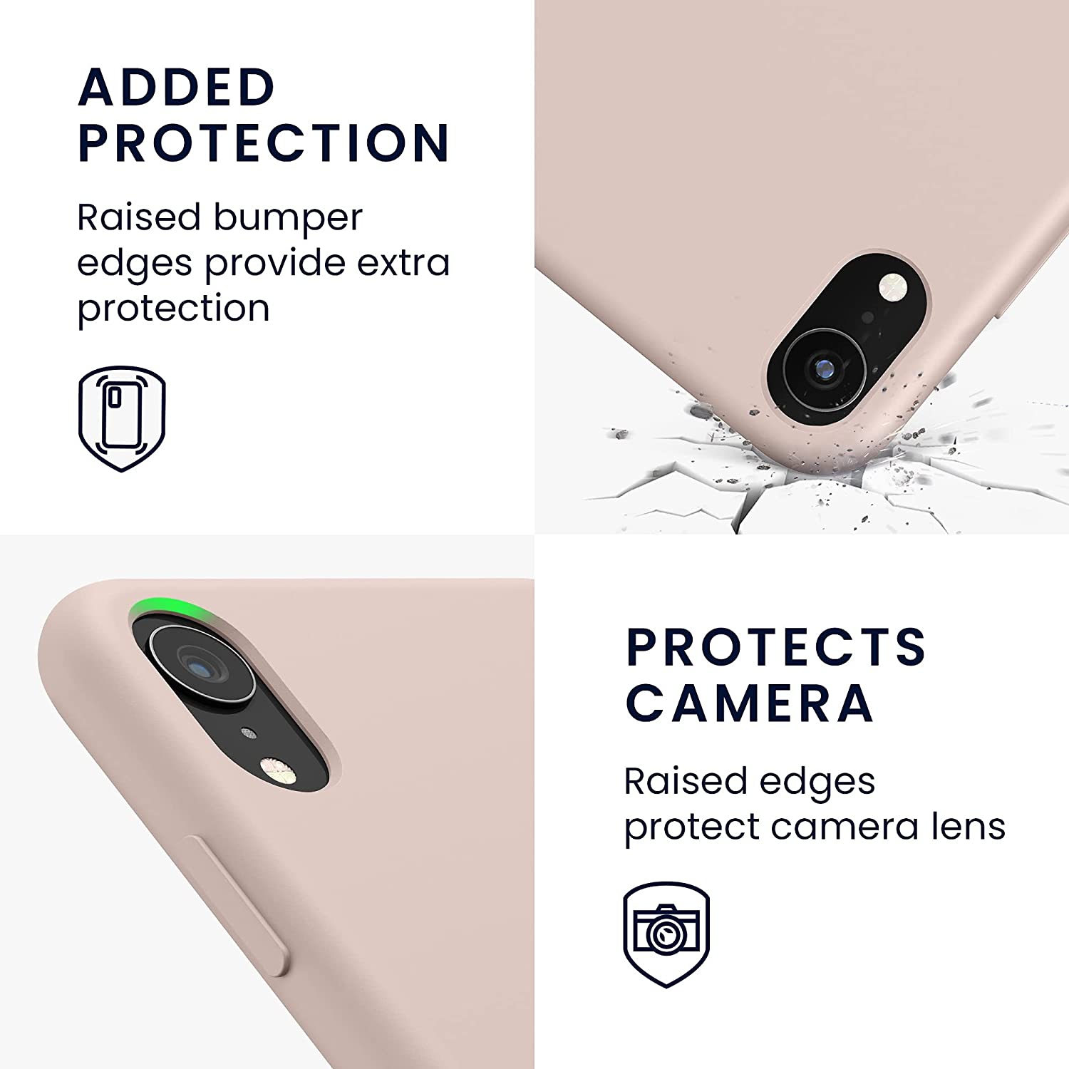 TPU Silicone Case Compatible with Apple iPhone XR - Case Slim Phone Cover with Soft Finish - D Pink