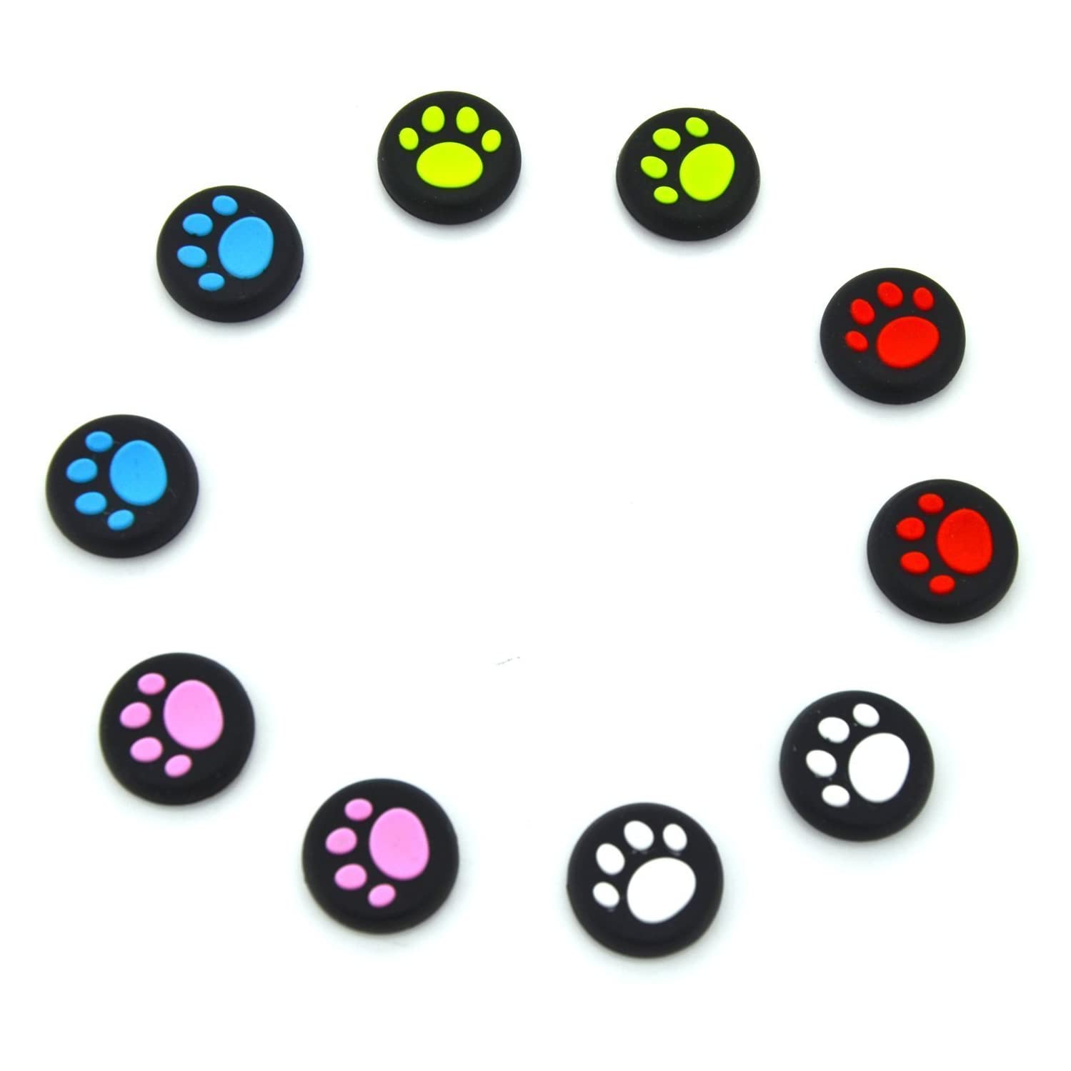 Analog Silicone Thumb Stick Grips Cap Joystick ThumbSticks Caps Cover for PS4 PS3 Xbox One Xbox 360 PS2 Game