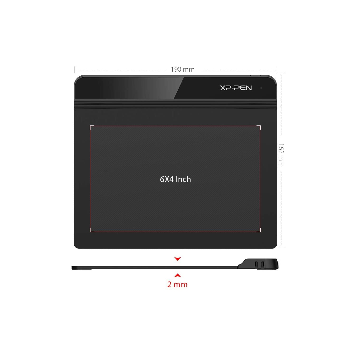 StarG640 6x4 Inch OSU! Ultrathin Tablet Drawing Tablet Digital Graphics Tablet Battery-Free Stylus for OSU Game