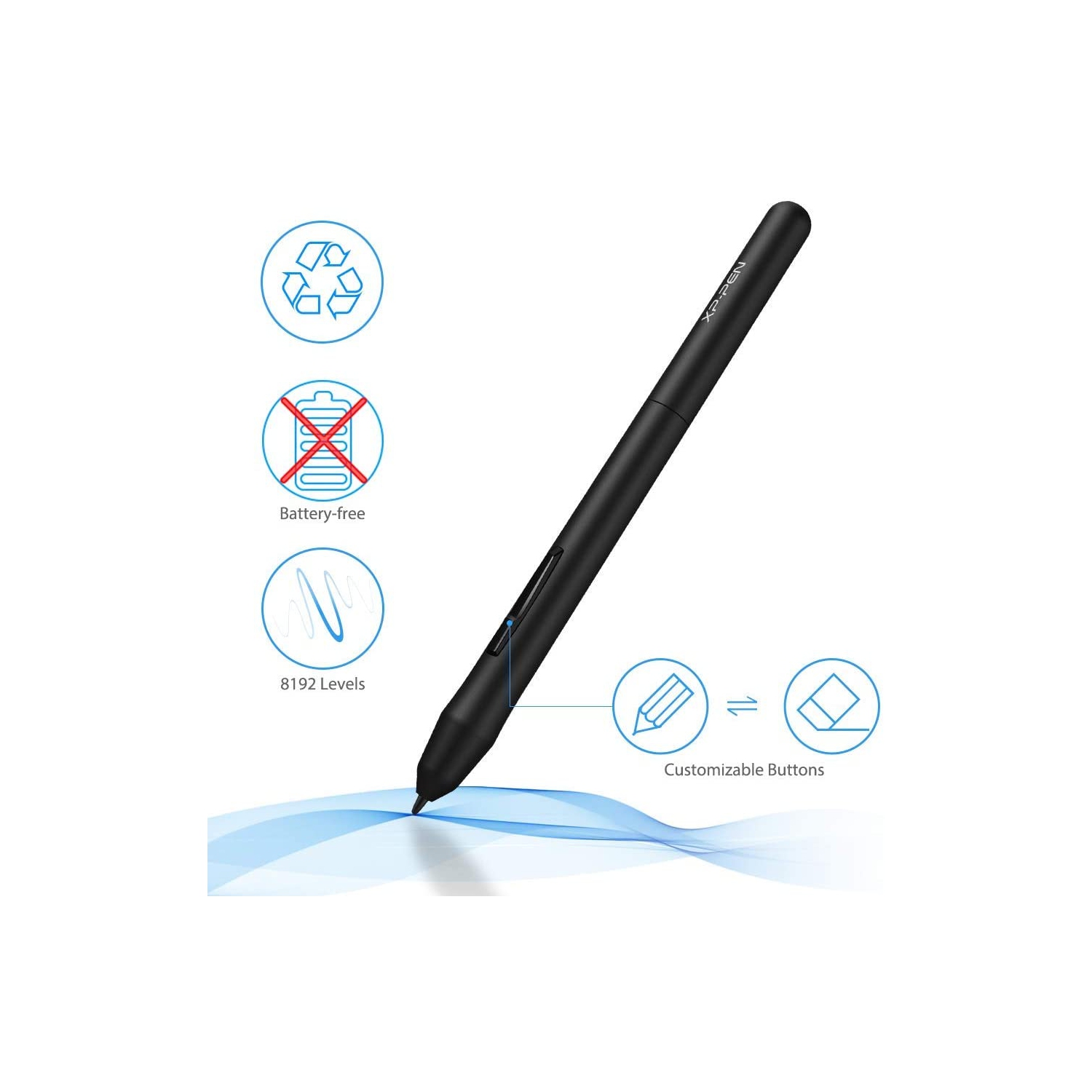 StarG640 6x4 Inch OSU! Ultrathin Tablet Drawing Tablet Digital Graphics Tablet Battery-Free Stylus for OSU Game