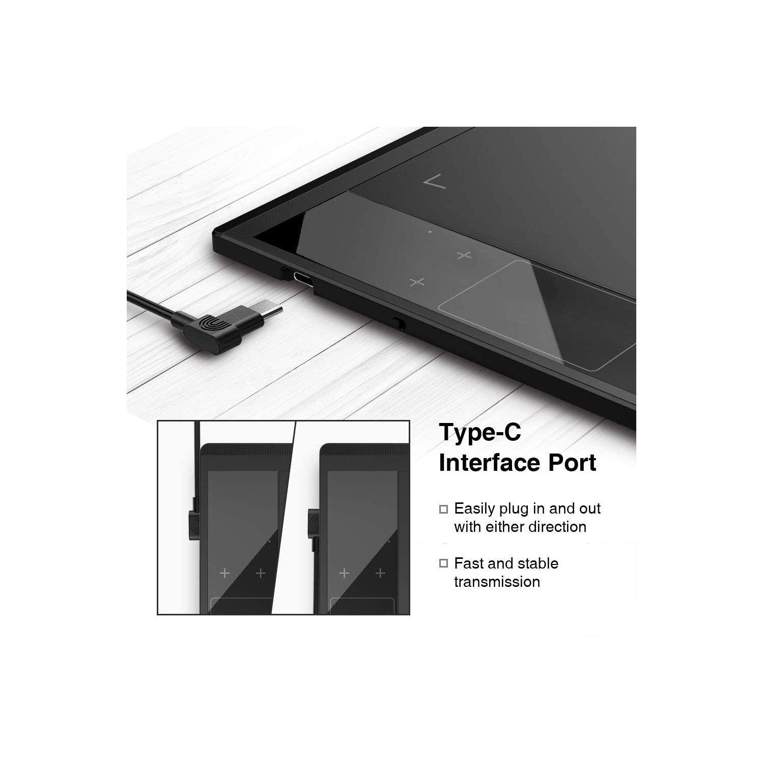 A30 – tablette à dessin 10 x 6 po, surface de travail, stylet sans pile avec stylet graphique et pavé tactile gestuel