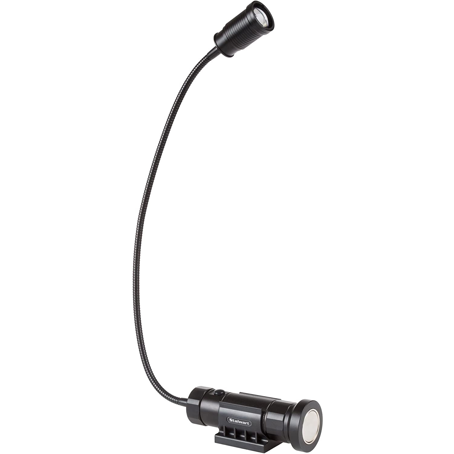 Lampe de travail à DEL Cree de 75-WL2019 avec lumière de 550 lumens, deux bases magnétiques et col de cygne flexible pour bureaux, lecture