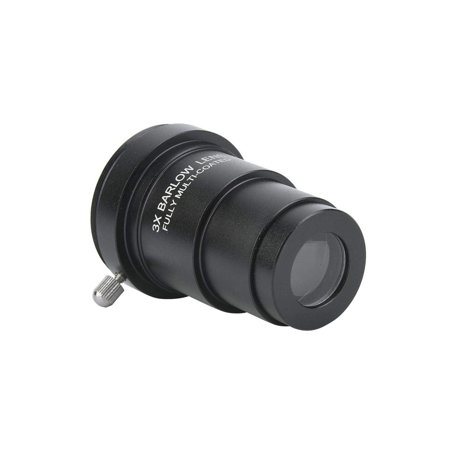1.25 inches 3X Barlow Lens Fully Black Multi Coated with M42x0.75mm Thread for Standard Telescope Eyepiece Astronomy