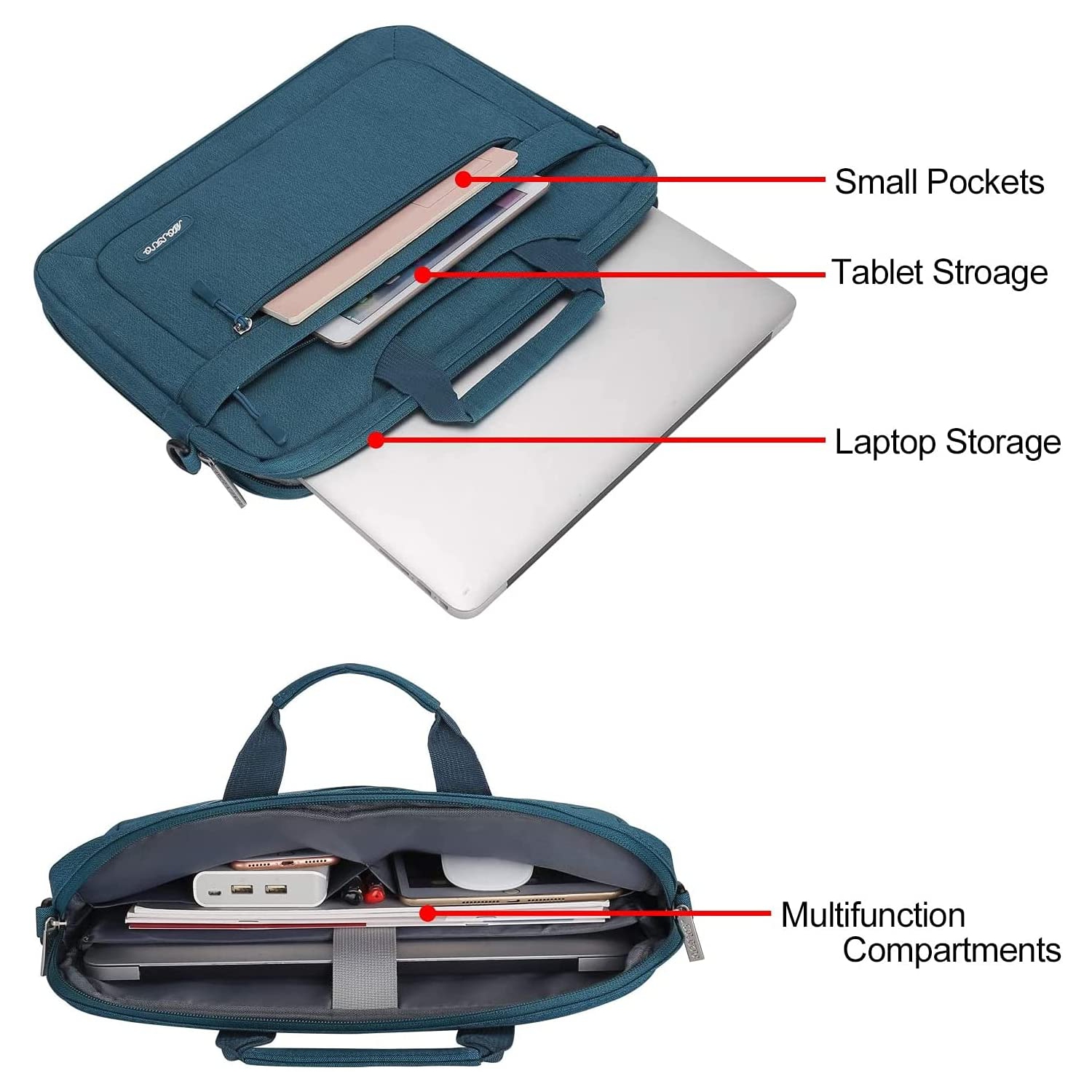 Laptop Shoulder Messenger Bag Compatible with MacBook Pro 16 inch 2021 M1 Pro/M1 Max A2485/2019-2020 A2141/Pro