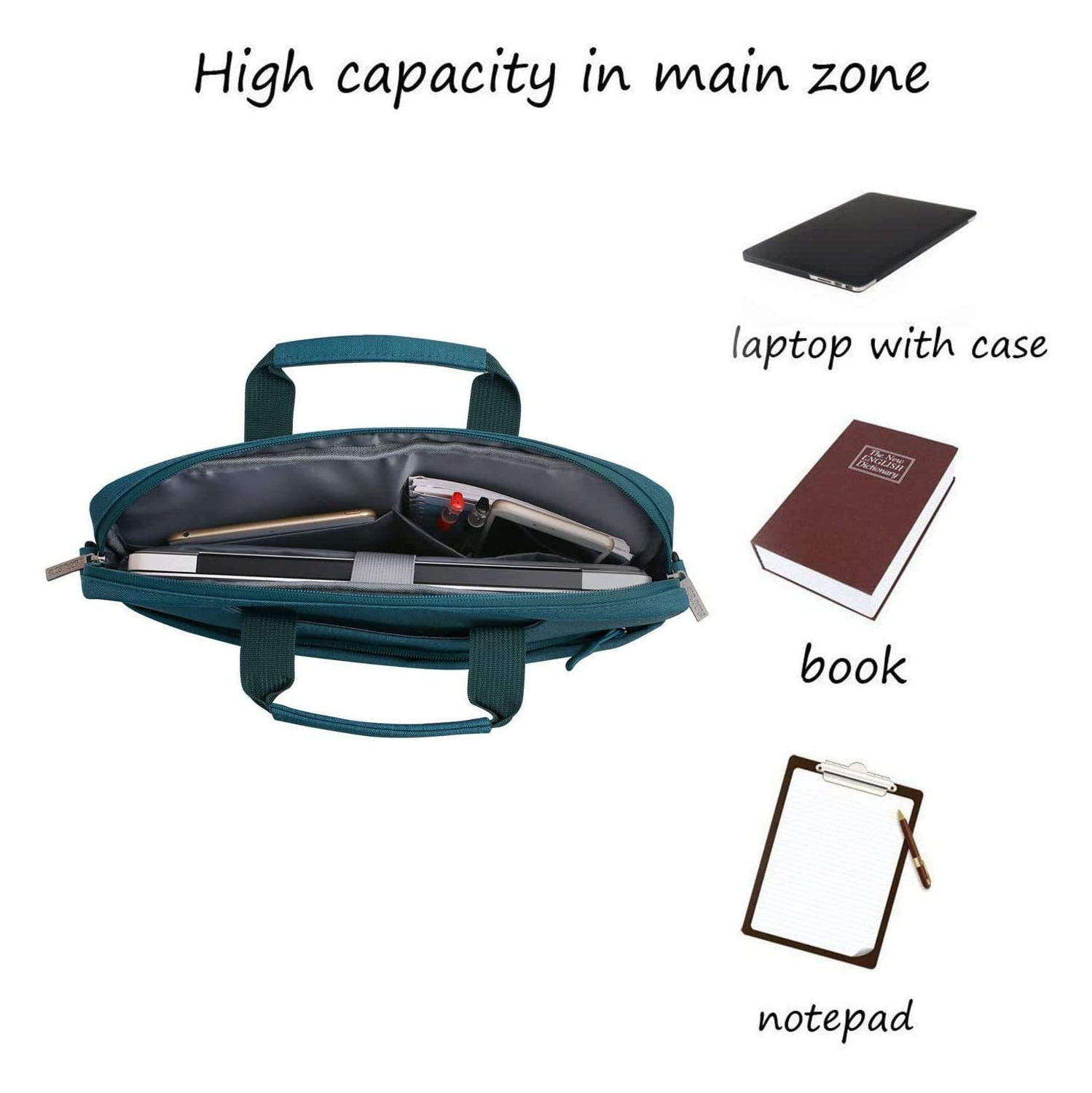 Laptop Shoulder Messenger Bag Compatible with MacBook Pro 16 inch 2021 M1 Pro/M1 Max A2485/2019-2020 A2141/Pro