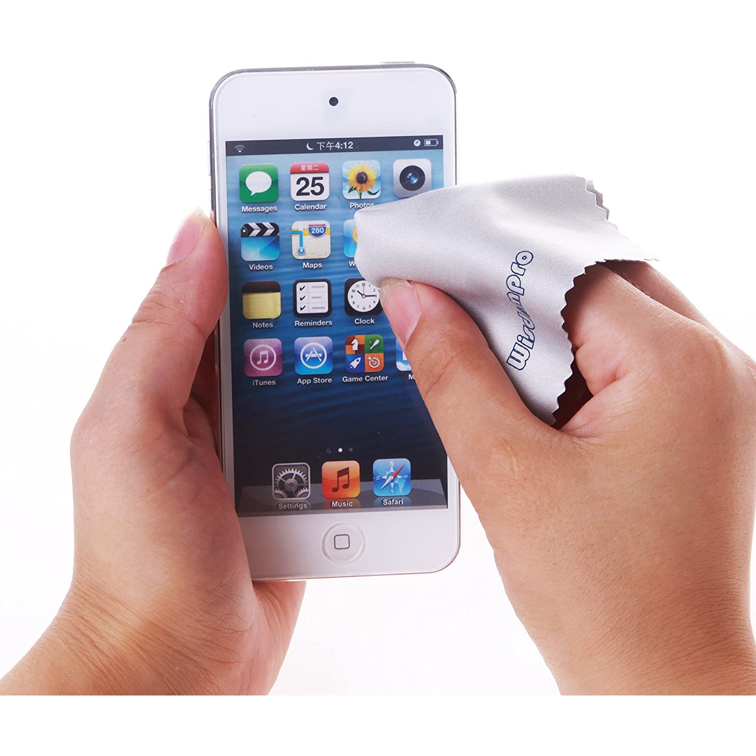 Ensemble de 12 chiffons de nettoyage en microfibre pour objectif d’appareil photo, verre, téléphone cellulaire, iPhone, iPad Tablette, portable,