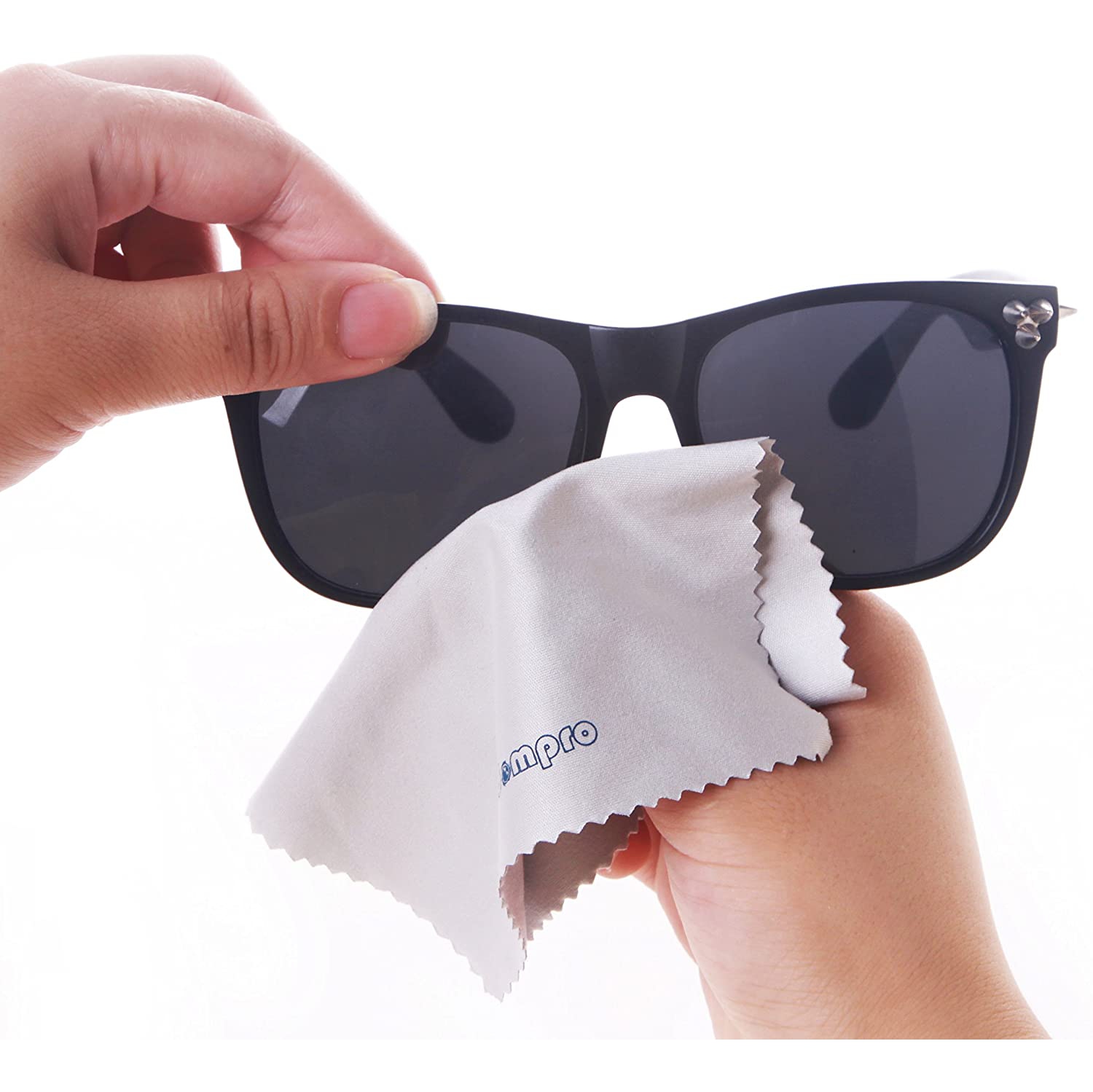 Ensemble de 12 chiffons de nettoyage en microfibre pour objectif d’appareil photo, verre, téléphone cellulaire, iPhone, iPad Tablette, portable,