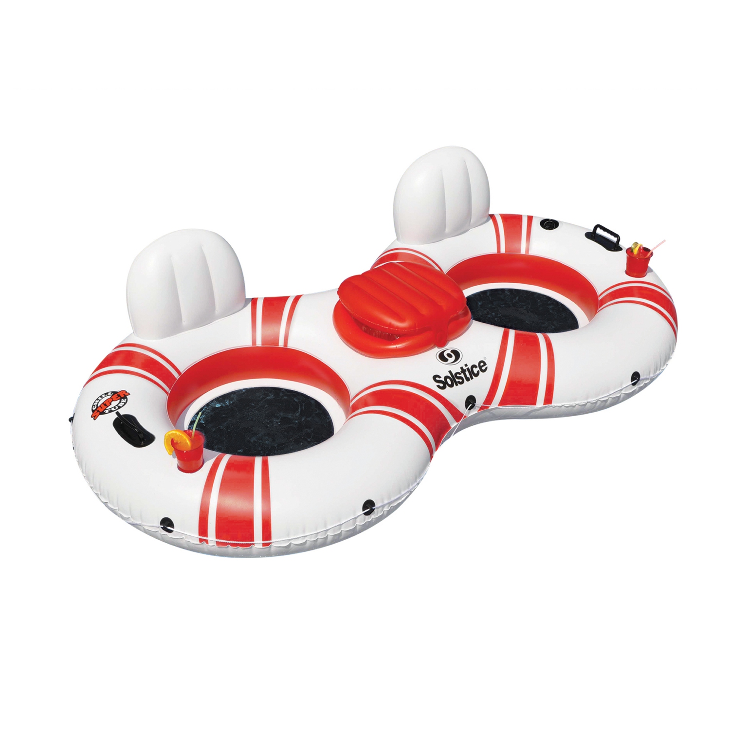 Flotteur de piscine Super Chill de 88 po avec tube interne et glacière