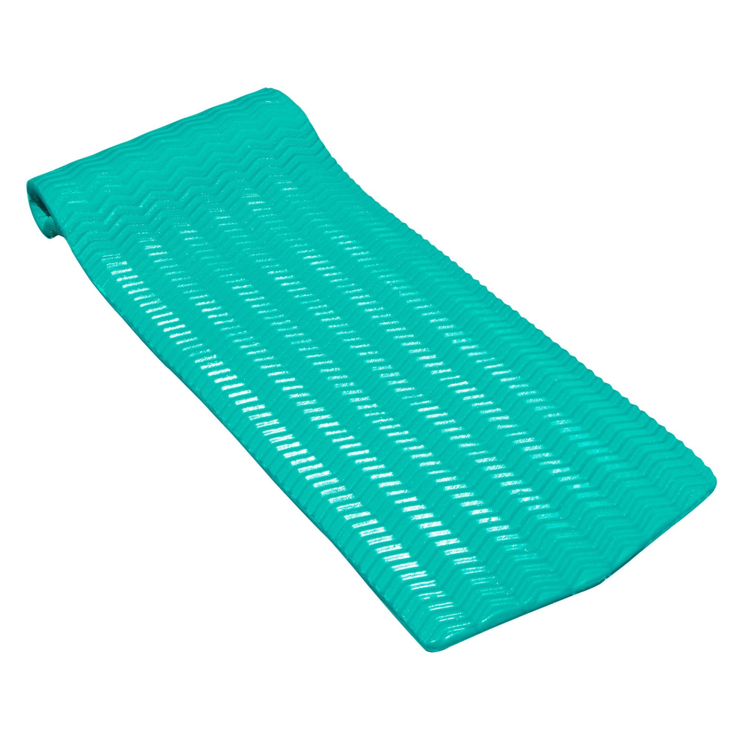 74" Water Sports Sofskin Teal Green Floating Swimming Pool Mattress Raft