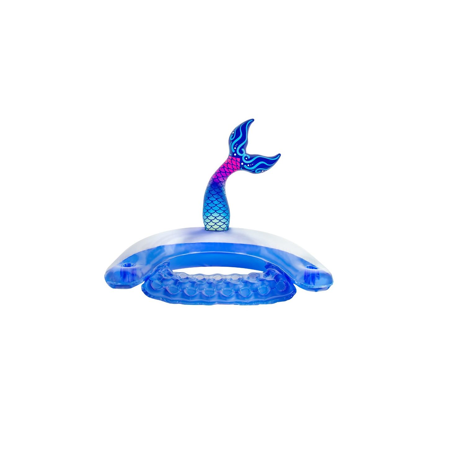 Fauteuil-hamac de piscine gonflable de 60 po Mermaid Tail pour piscine