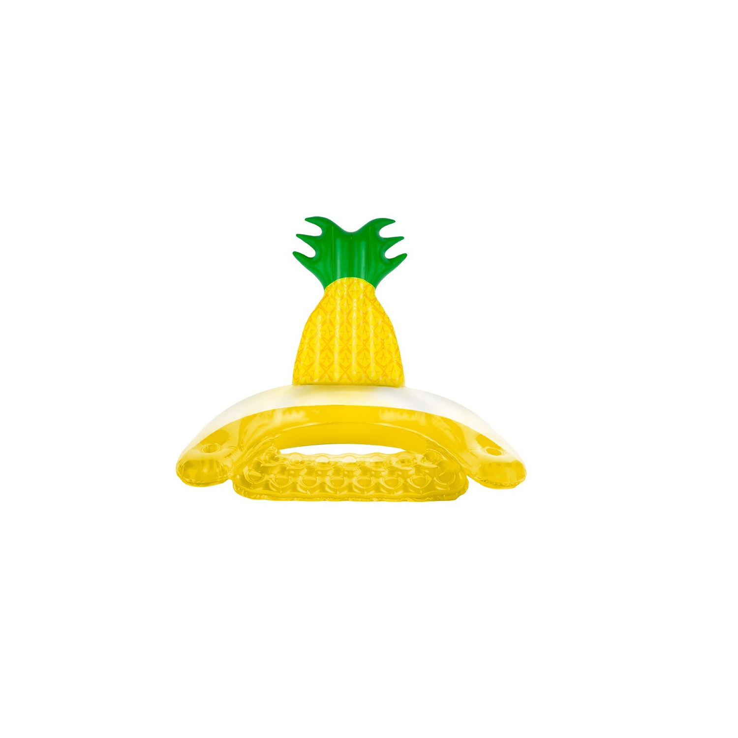 Fauteuil-hamac de piscine gonflable de 60 po en forme d’ananas